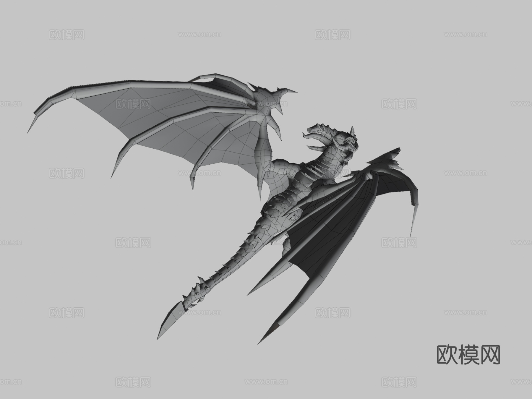 死亡之翼魔兽世界3d模型