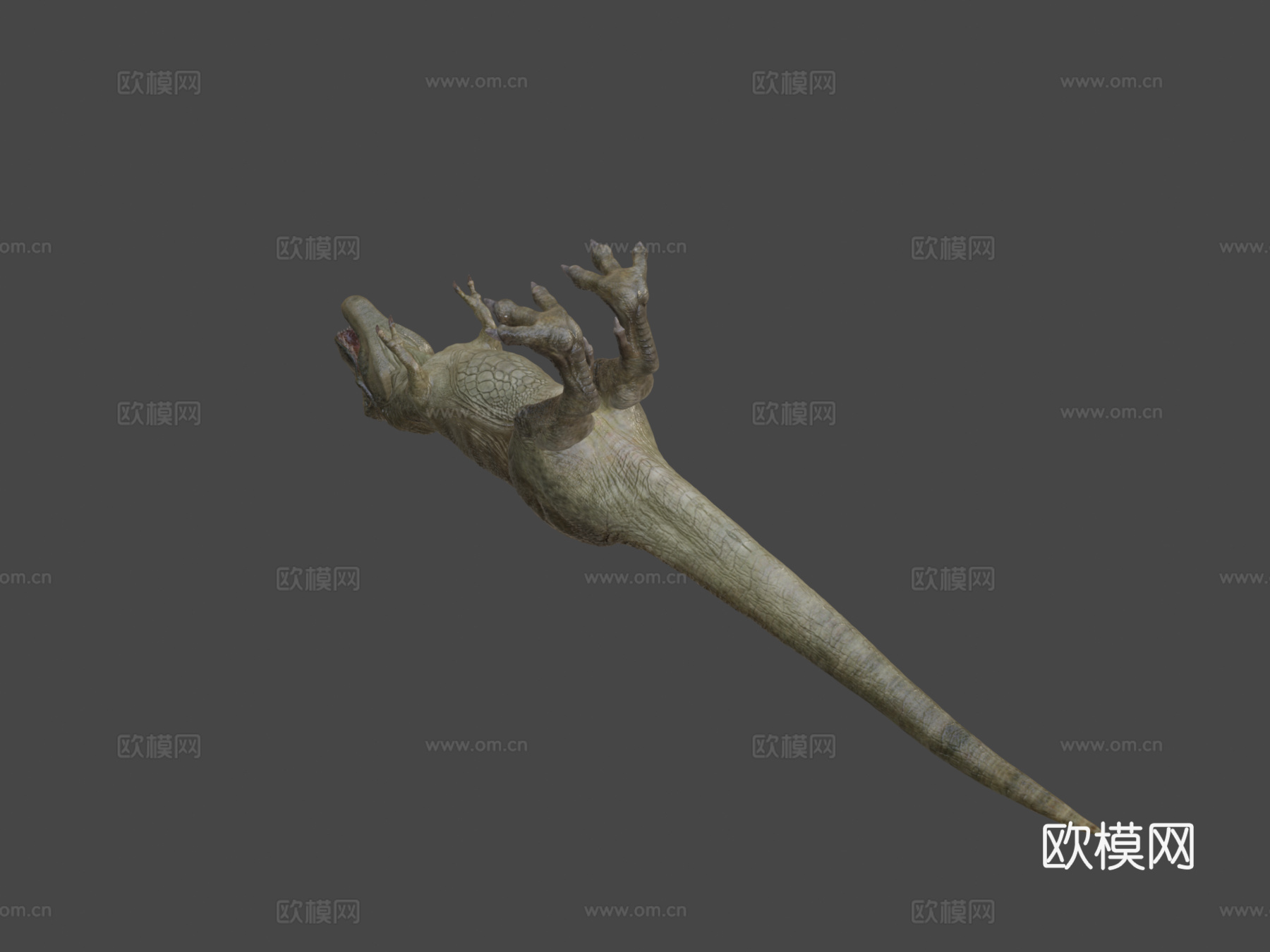 暴龙3d模型