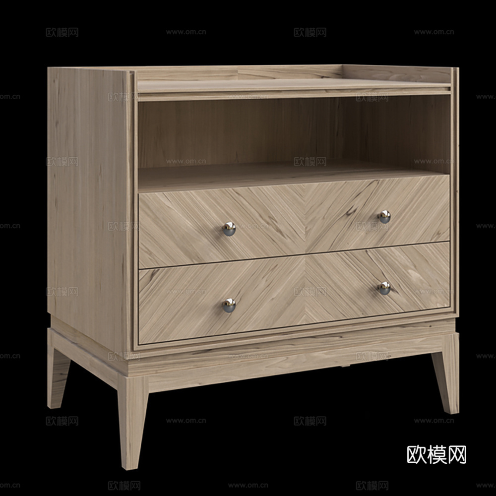 床头柜 矮柜3d模型