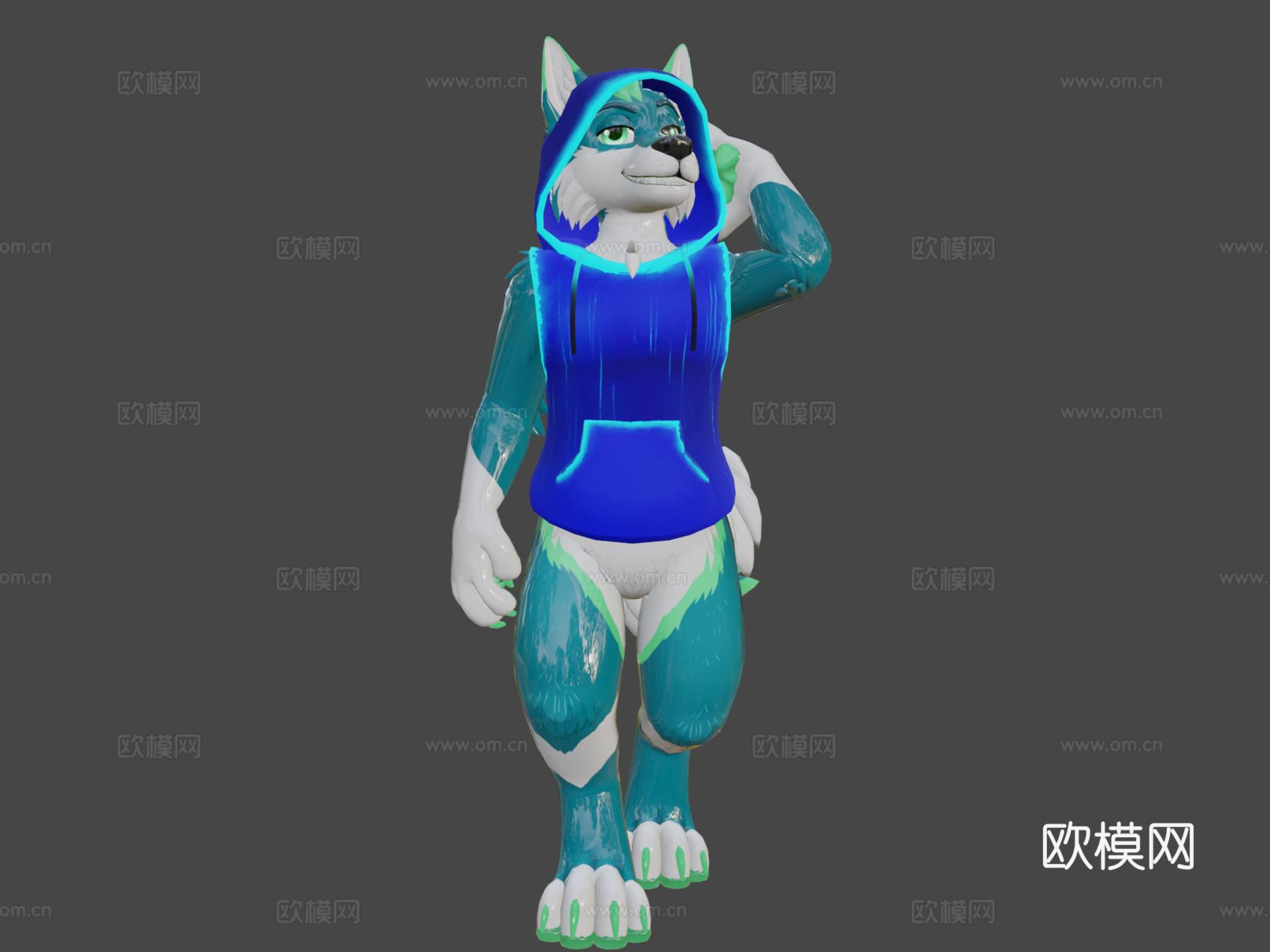 托基VRChat虚拟形象3d模型