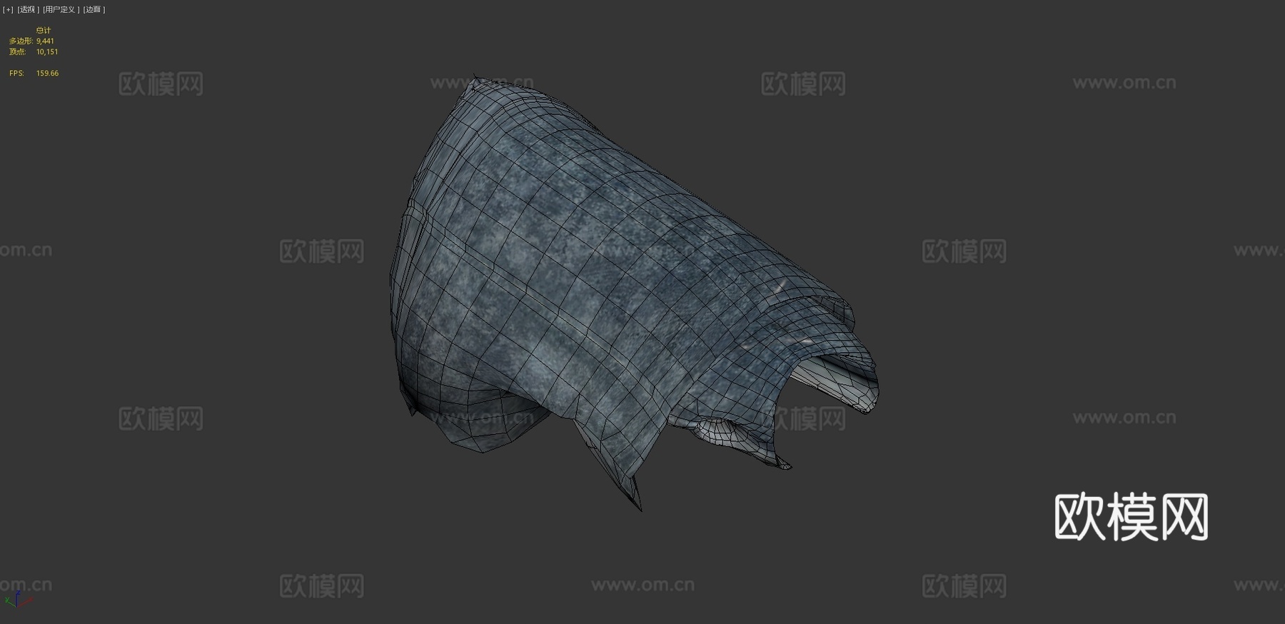 刺鲨3d模型