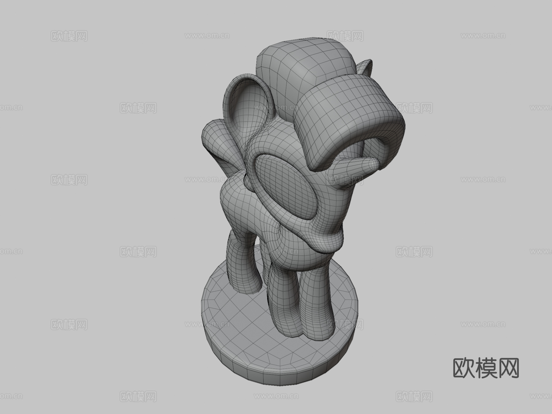 星光熠熠3d模型