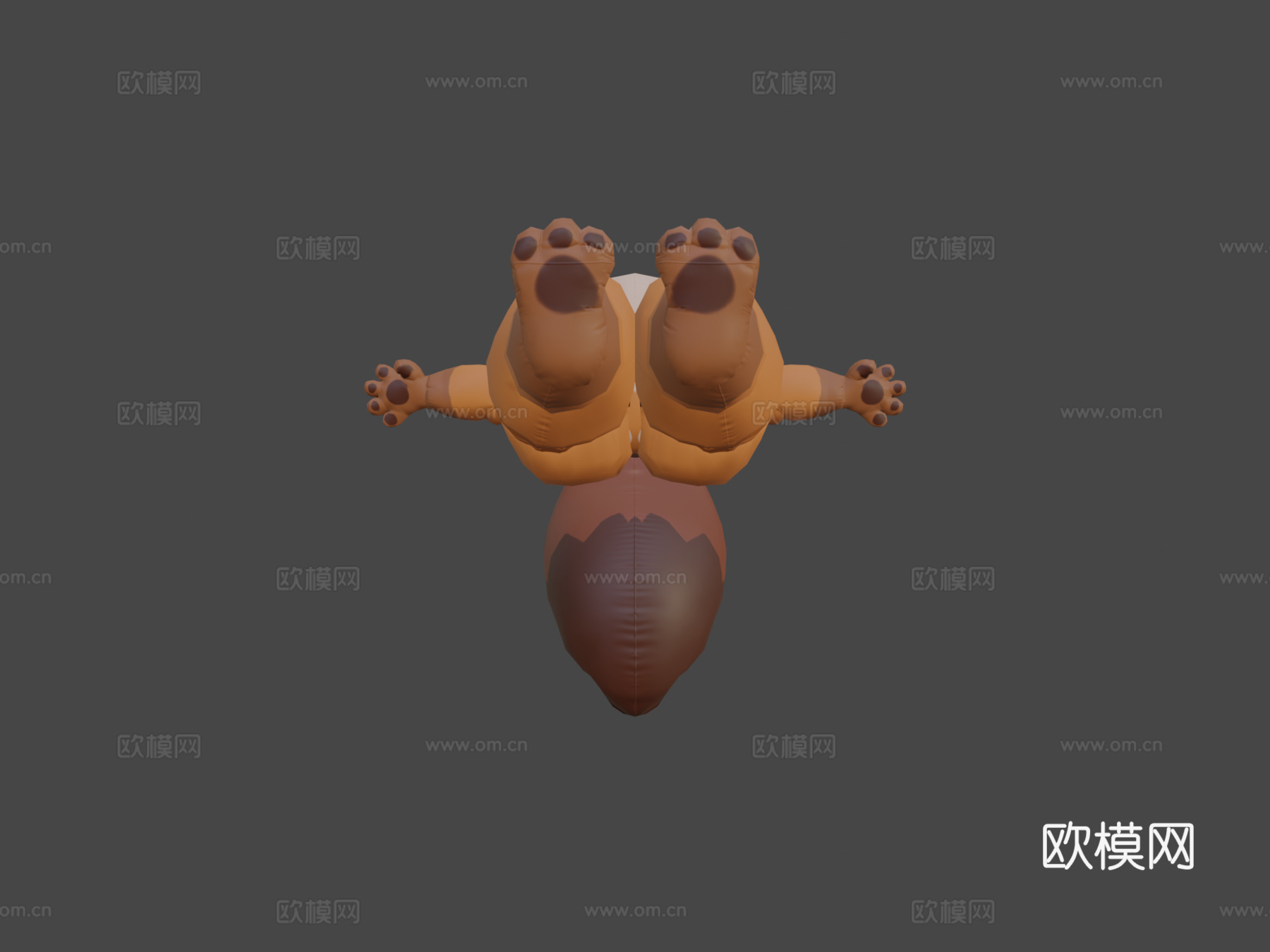 泳池浮漂狗狗3d模型