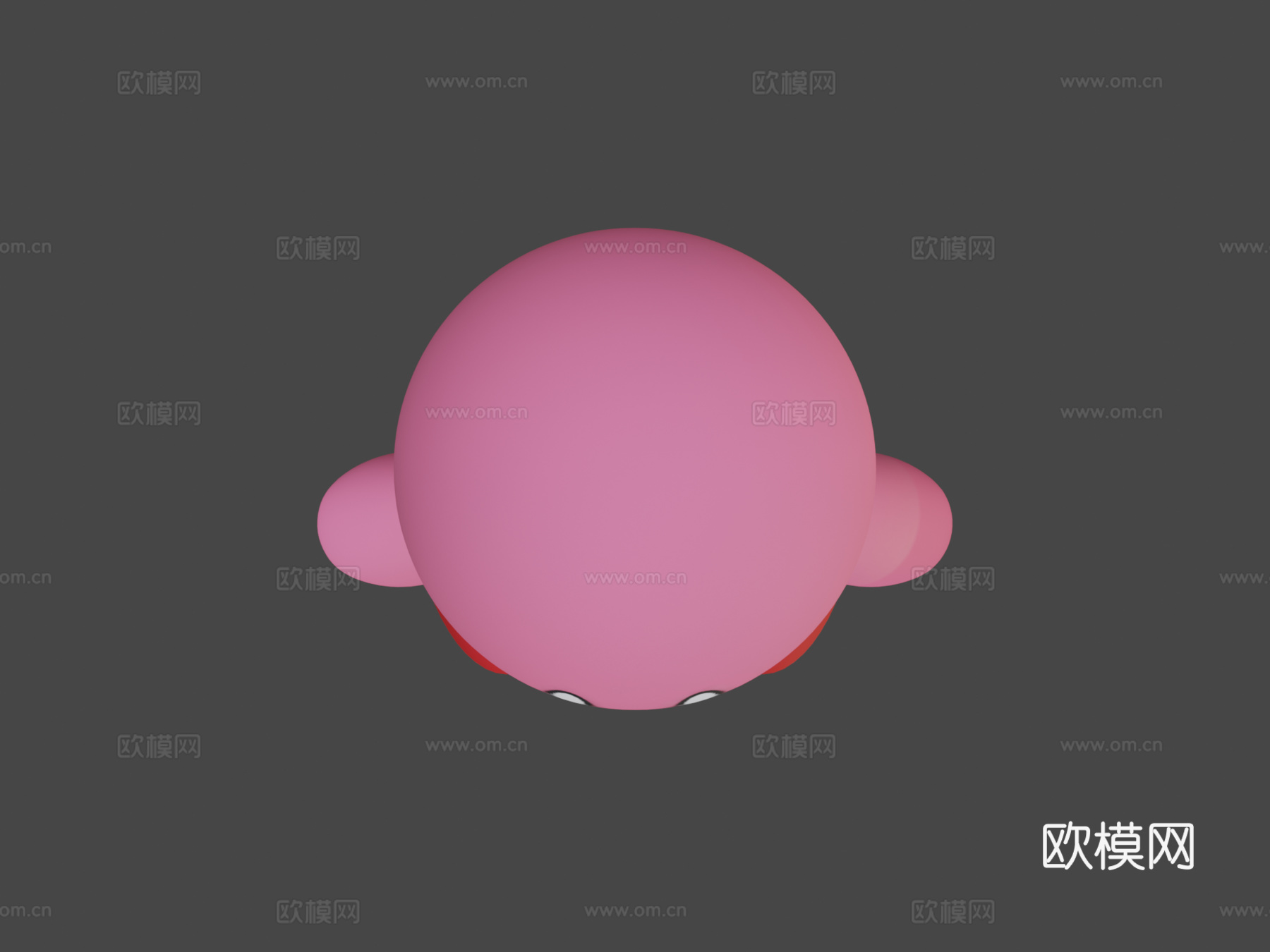 星之卡比动画版3d模型