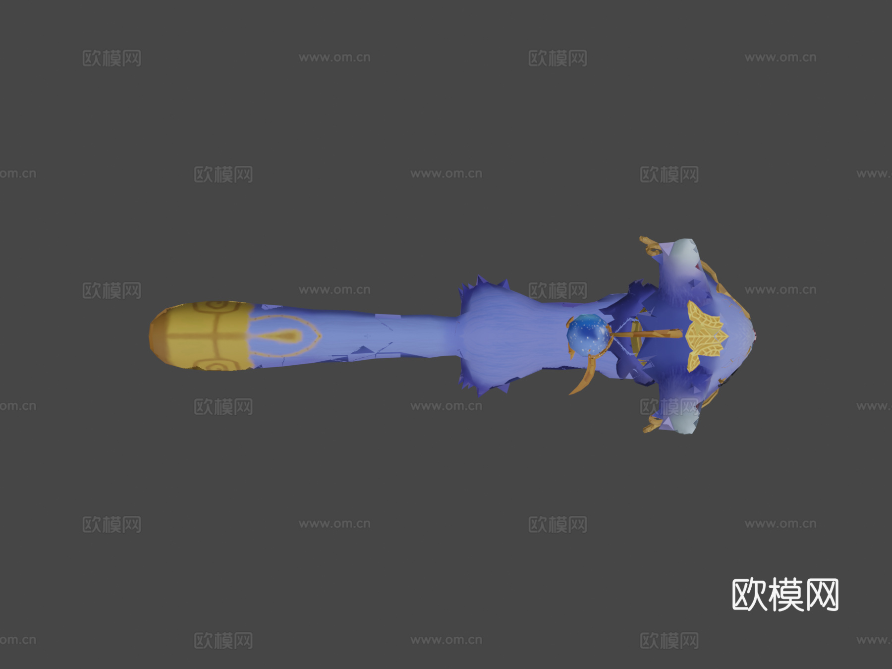 魔法猫咪悠米3d模型