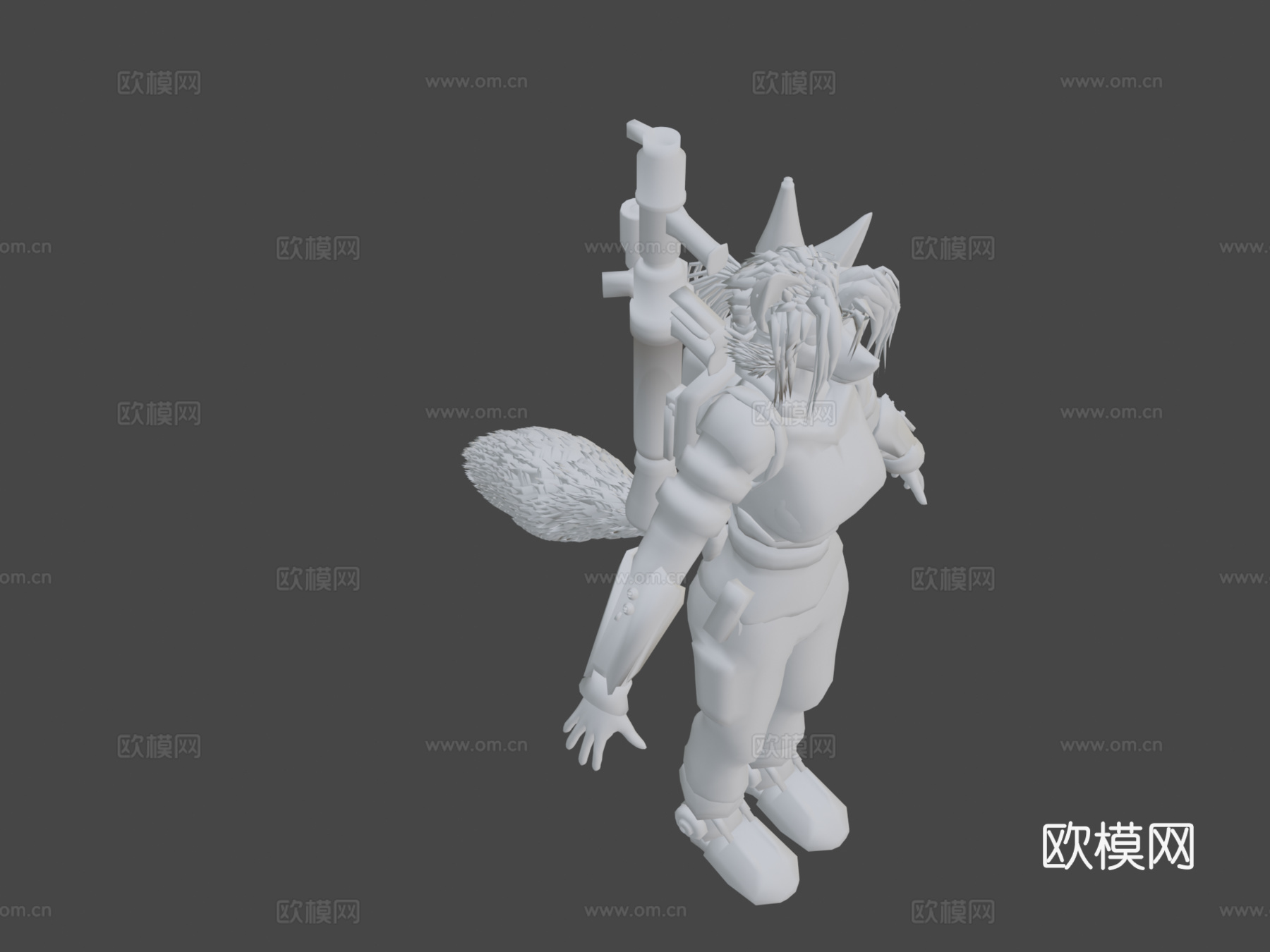 战争机器制作的燕西瓦夫3d模型