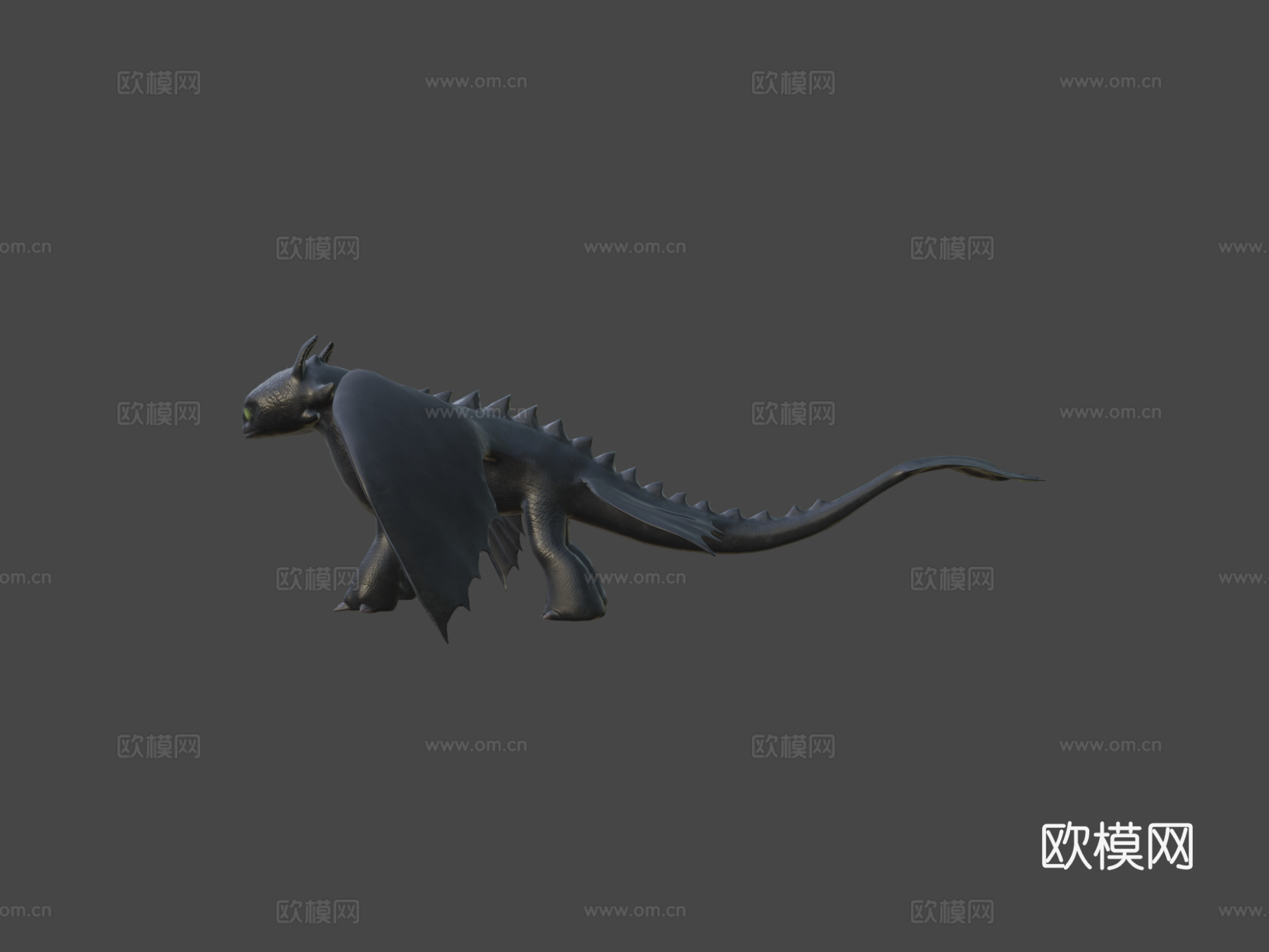 夜煞龙3d模型