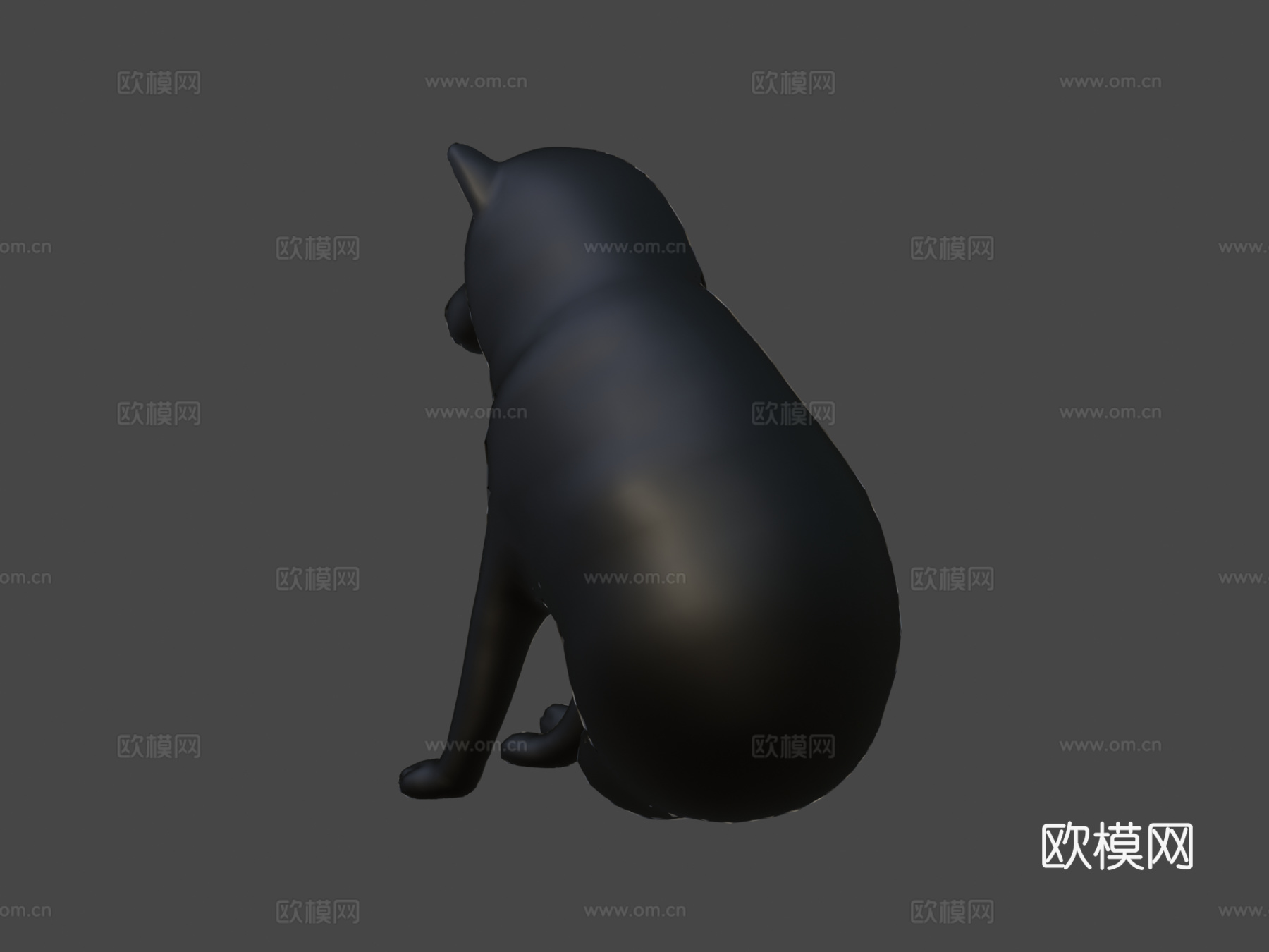 奇姆斯狗狗3d模型