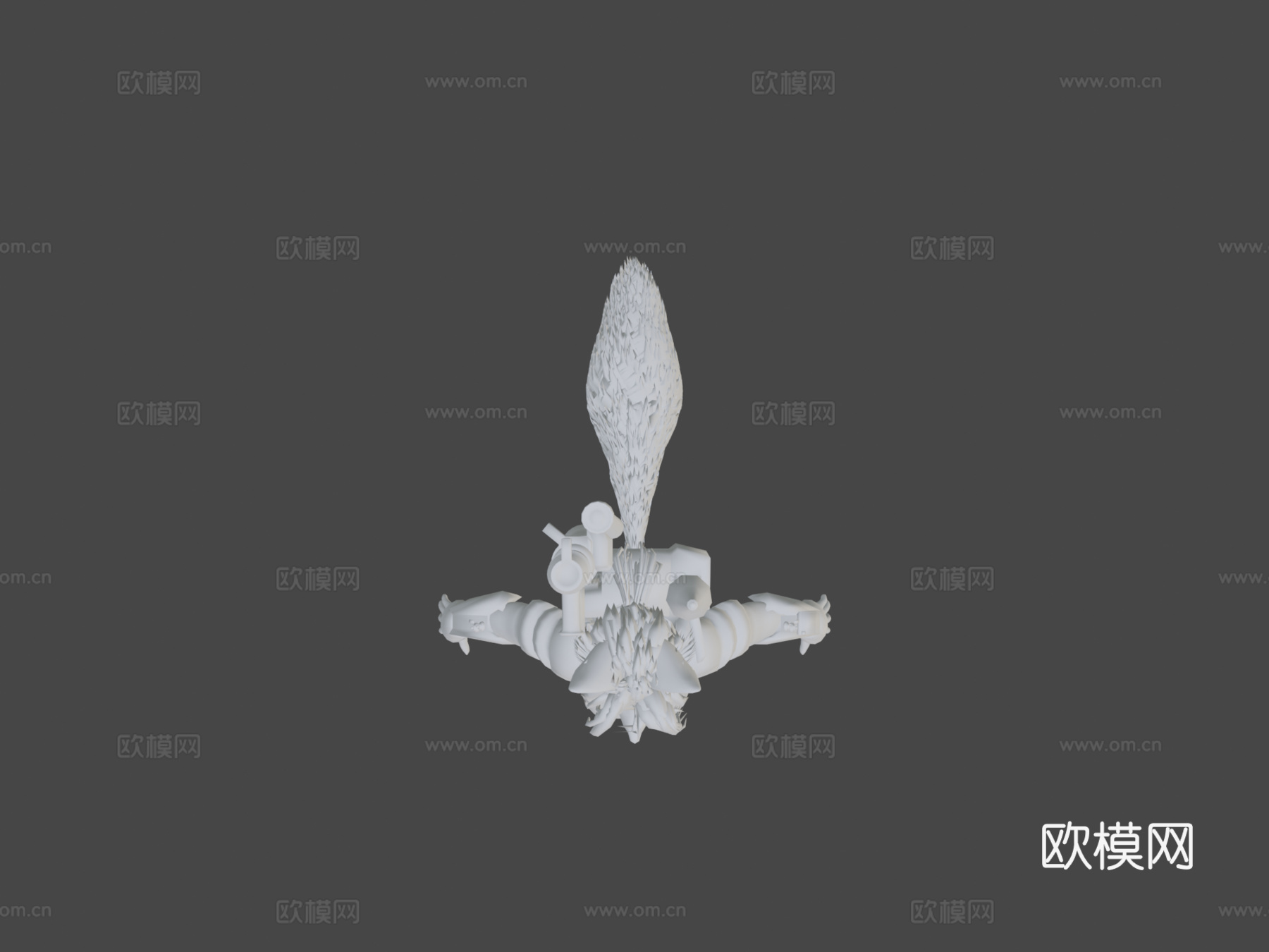 战争机器制作的燕西瓦夫3d模型
