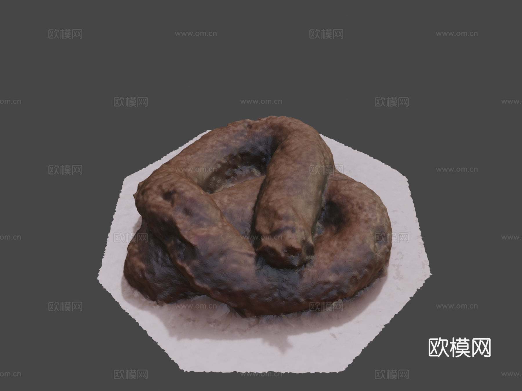 假狗屎恶作剧3d模型
