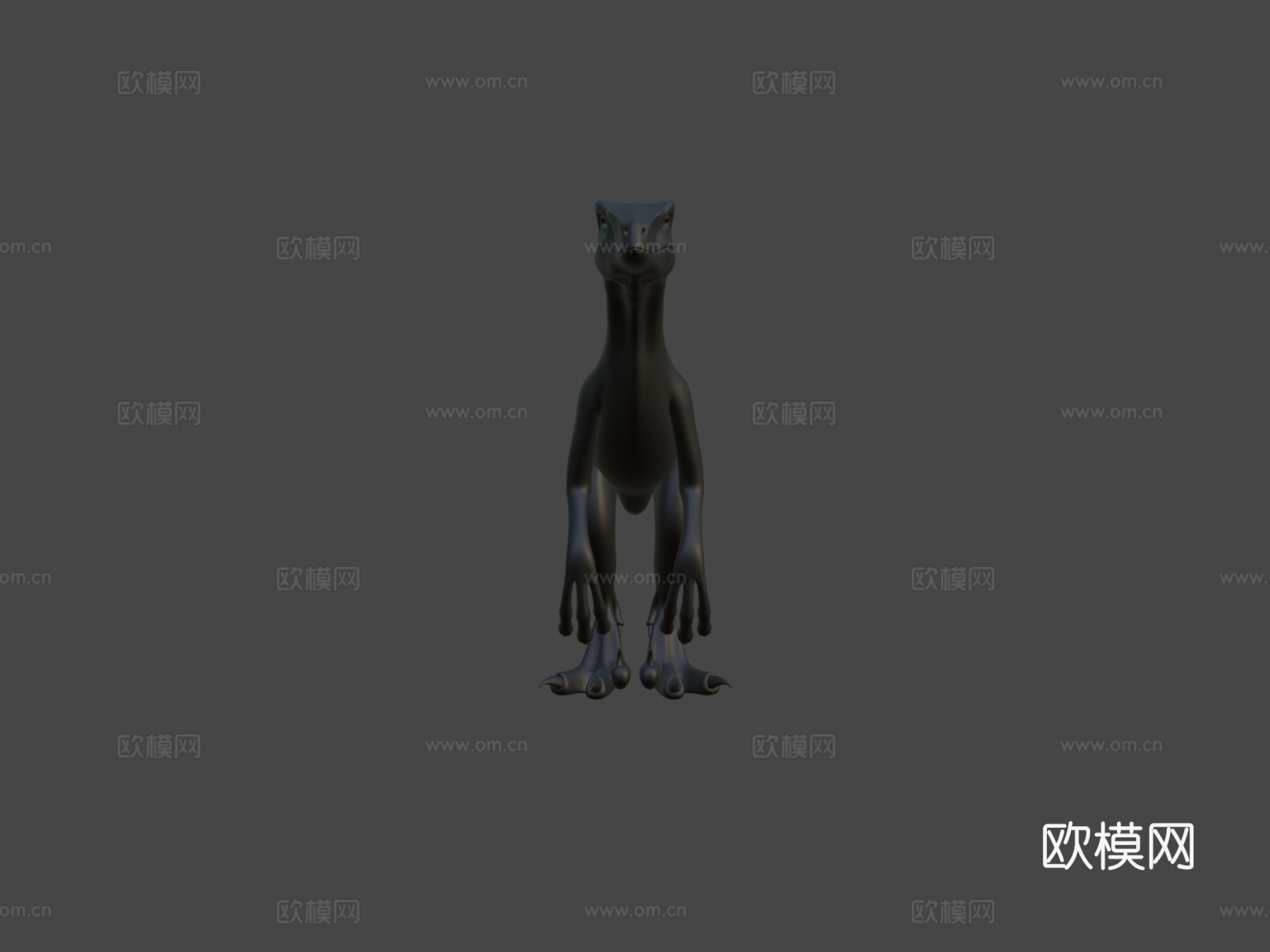 侏罗纪公园迅猛龙3d模型