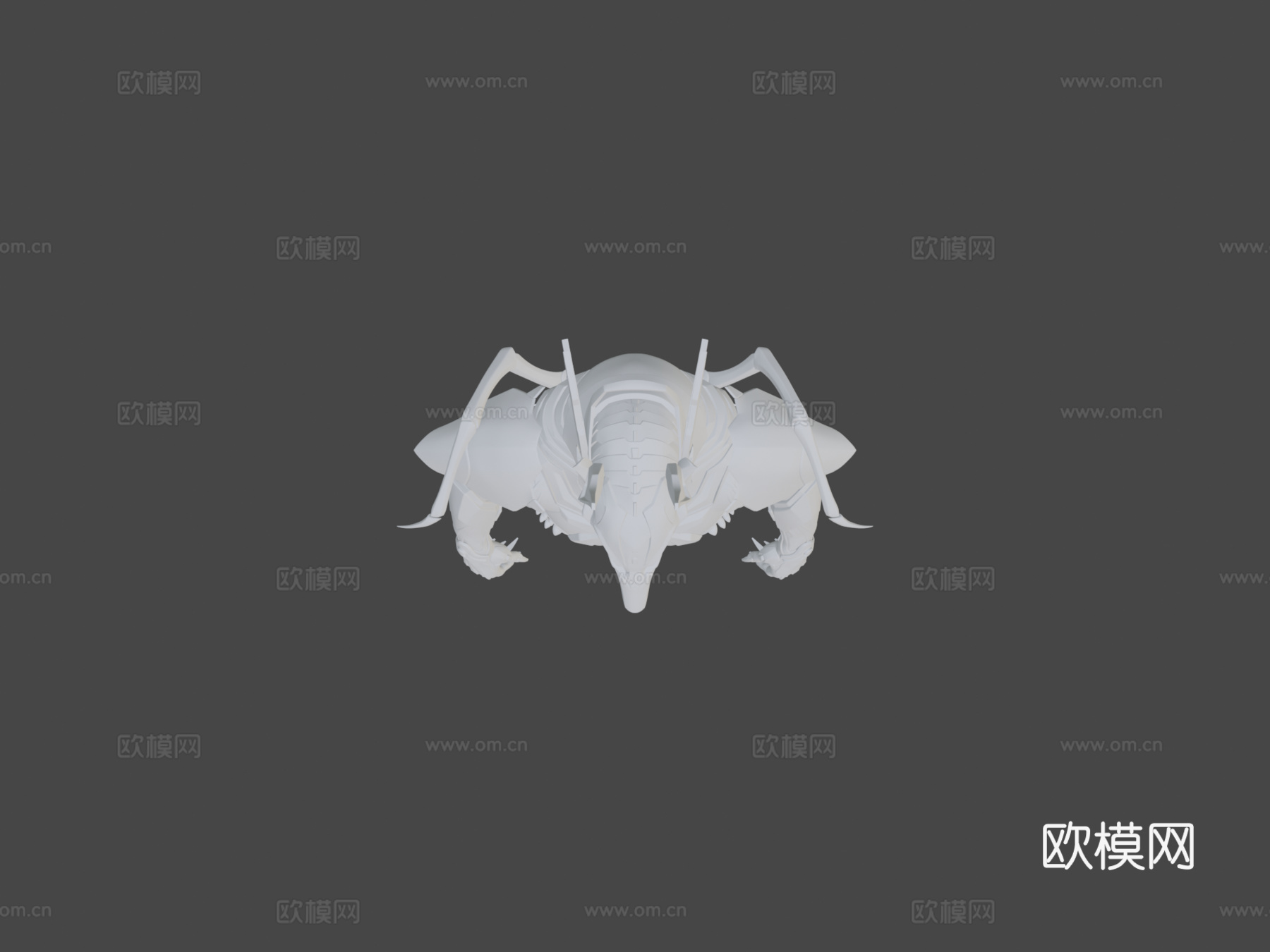 赛博阿努比斯3d模型
