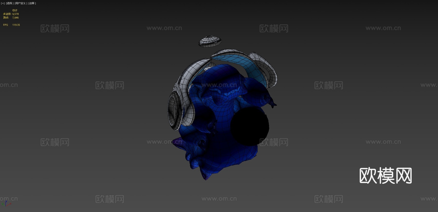 量子交钥匙-碎片边界3d模型