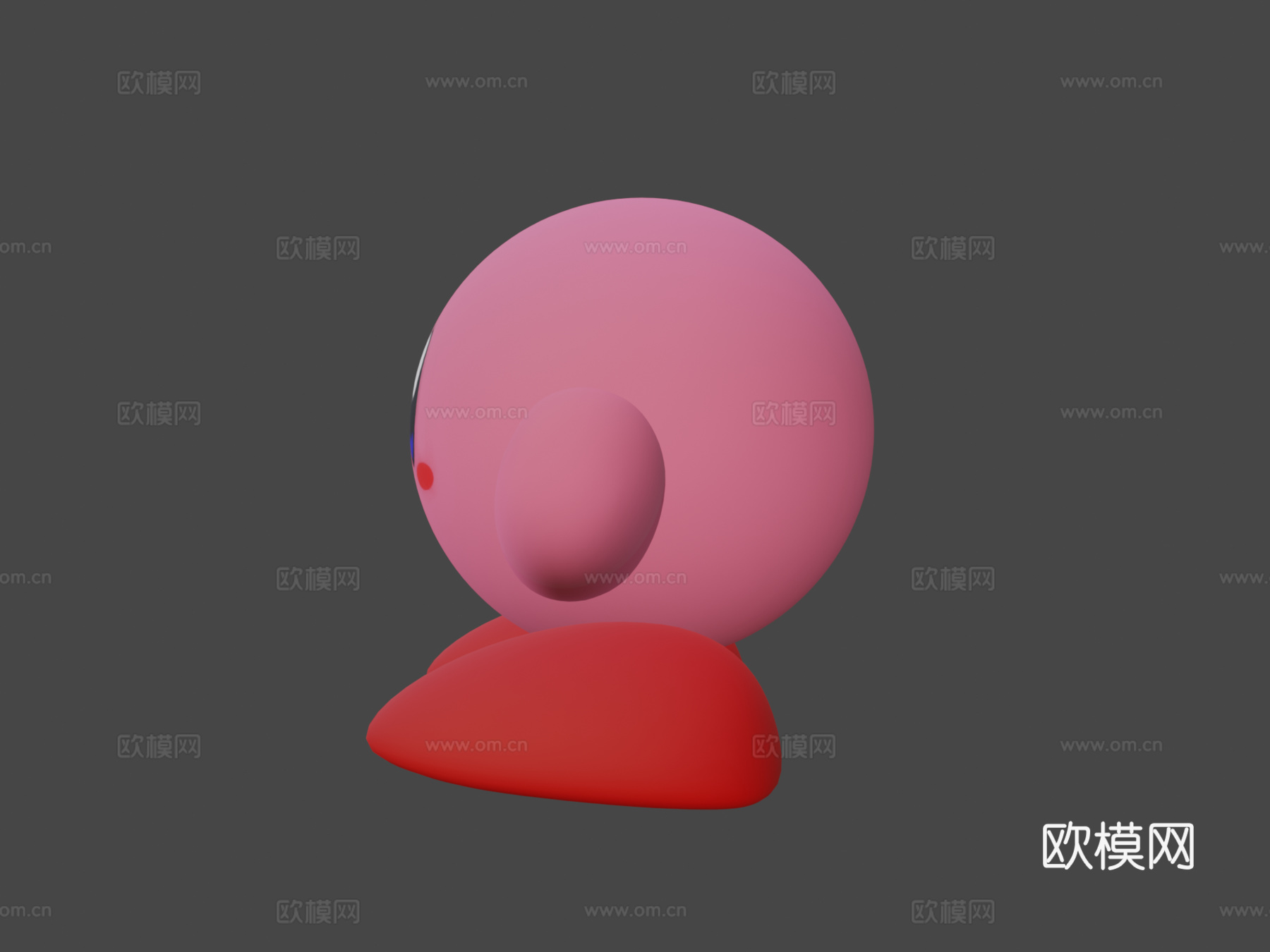 星之卡比动画版3d模型