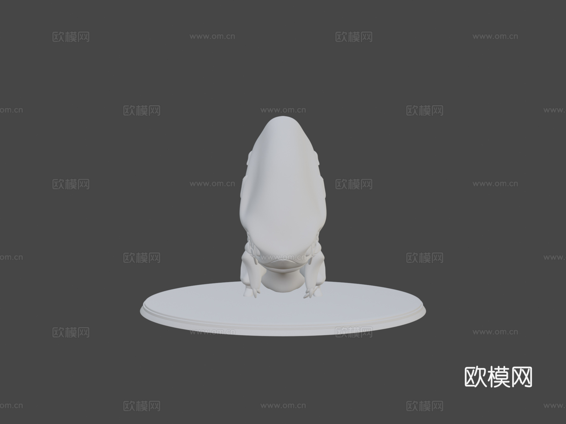 斧头龙3d模型