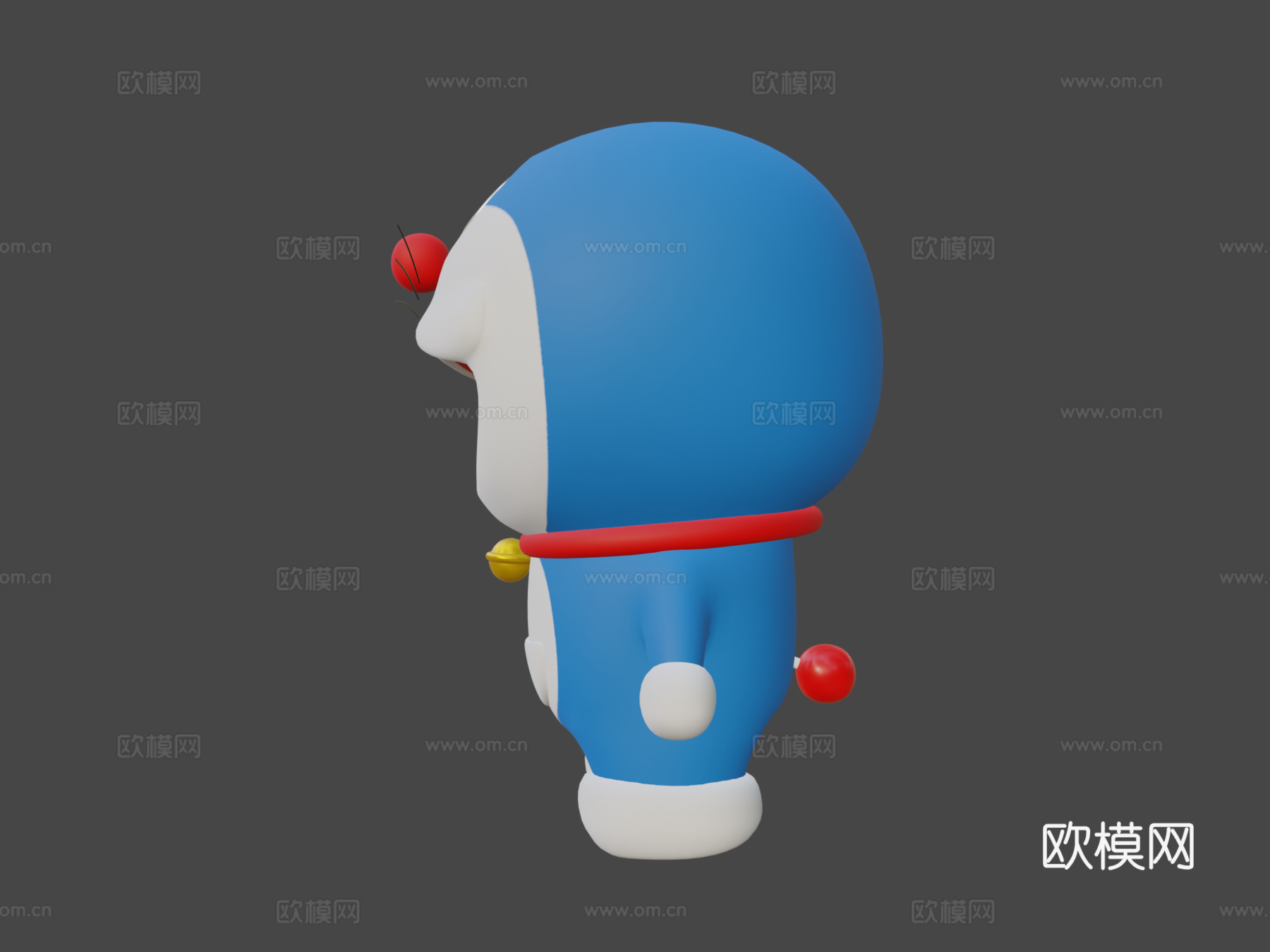 哆啦A梦3d模型
