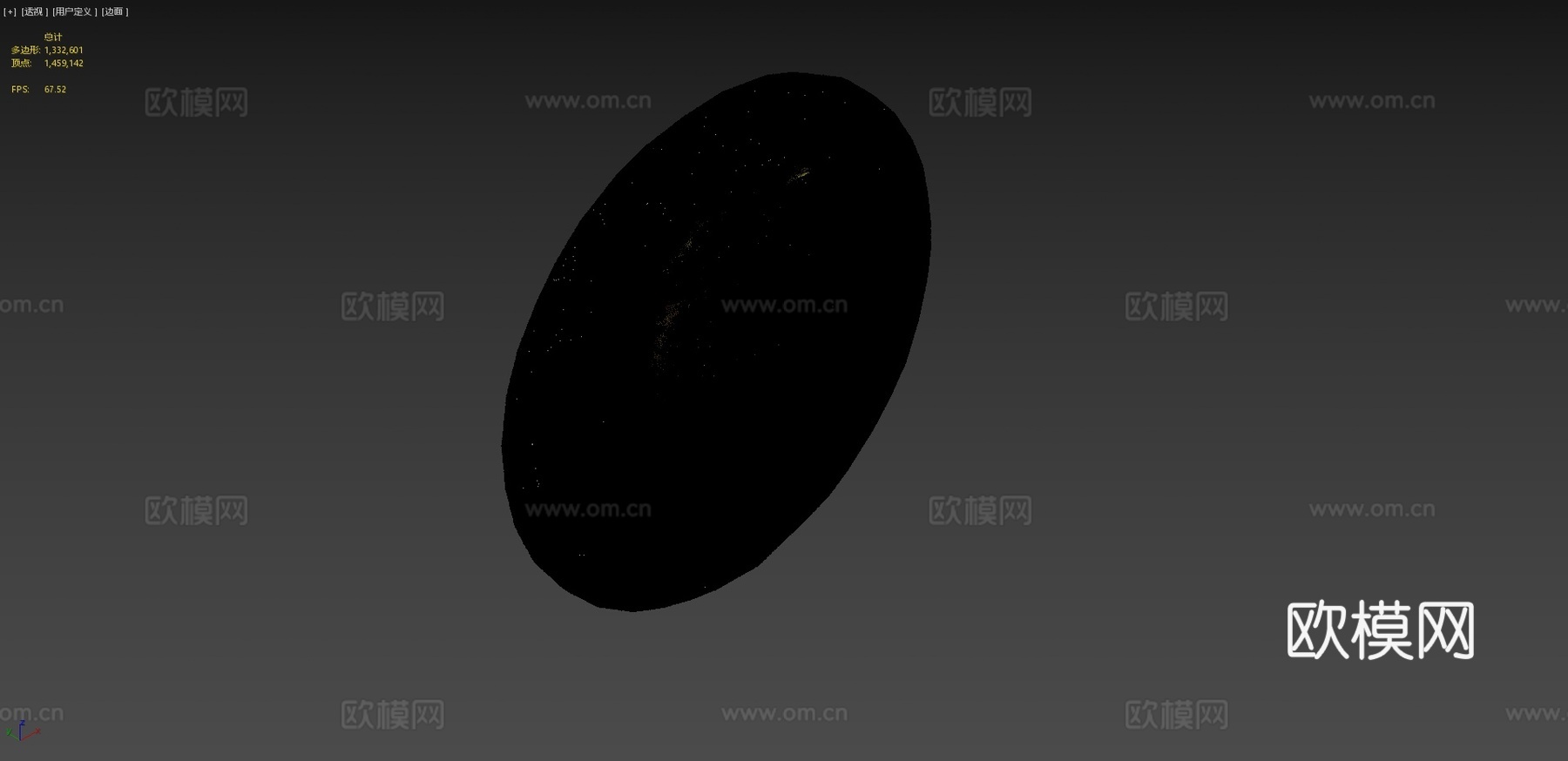 模型10-角蛙3d模型