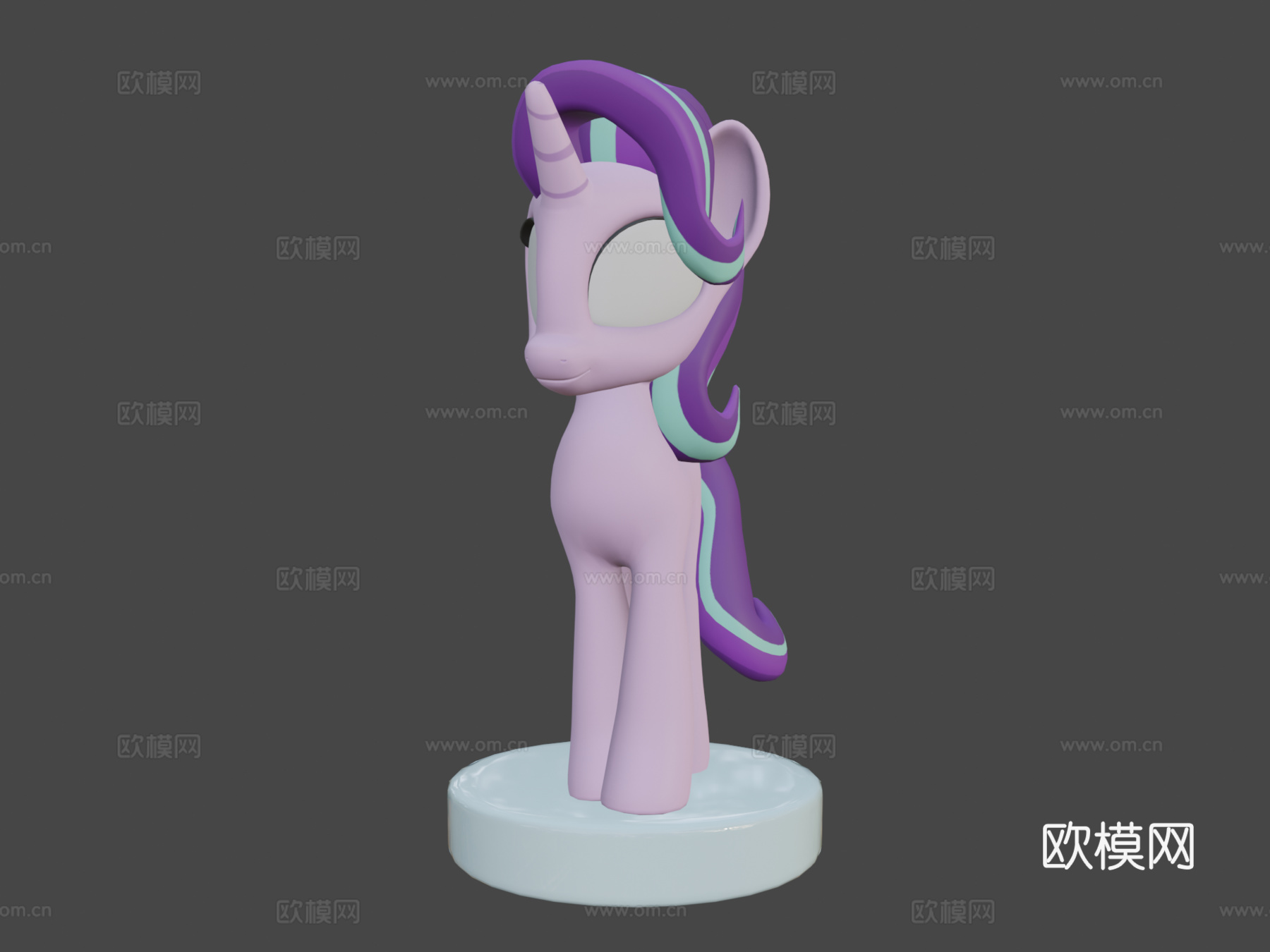 星光熠熠3d模型