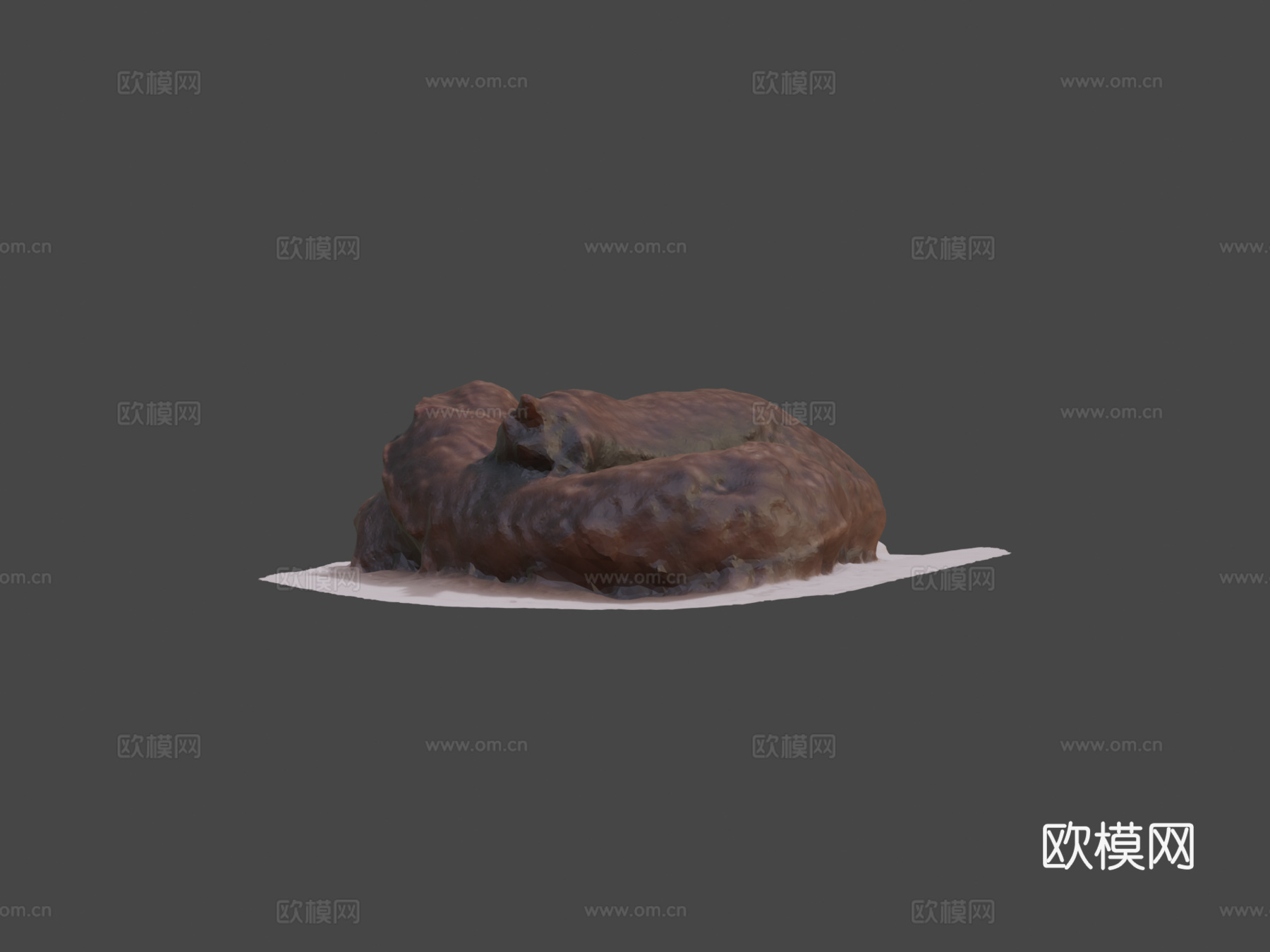 假狗屎恶作剧3d模型