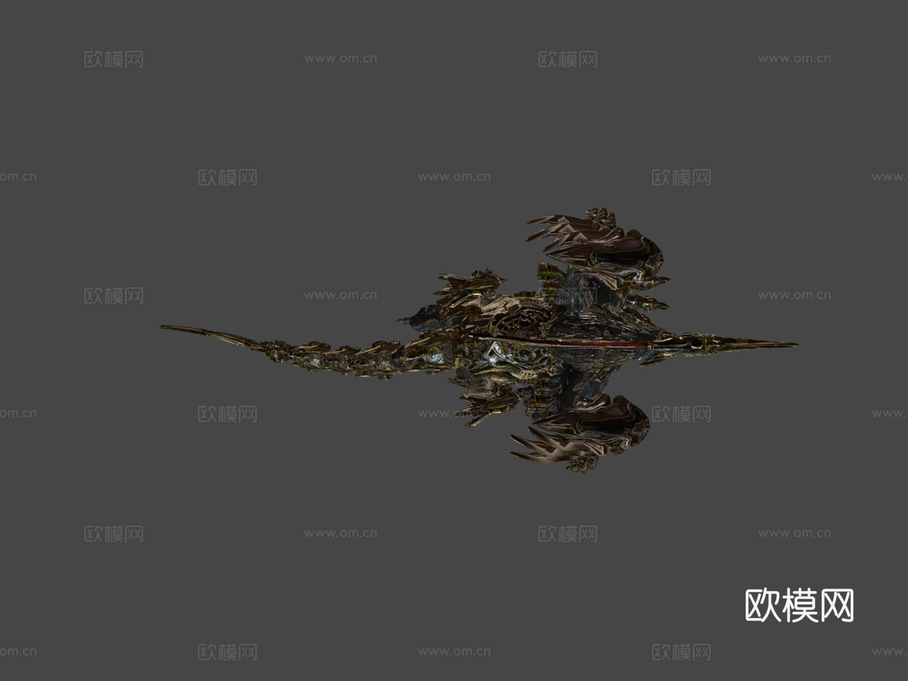 金色狮鹫3d模型