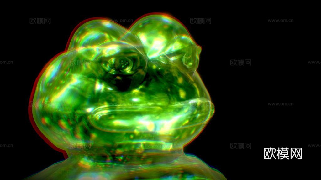 梗机器3d模型