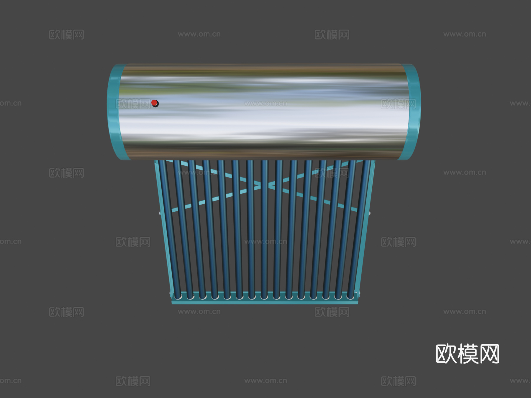 太阳能热水器-阿尼尔3d模型