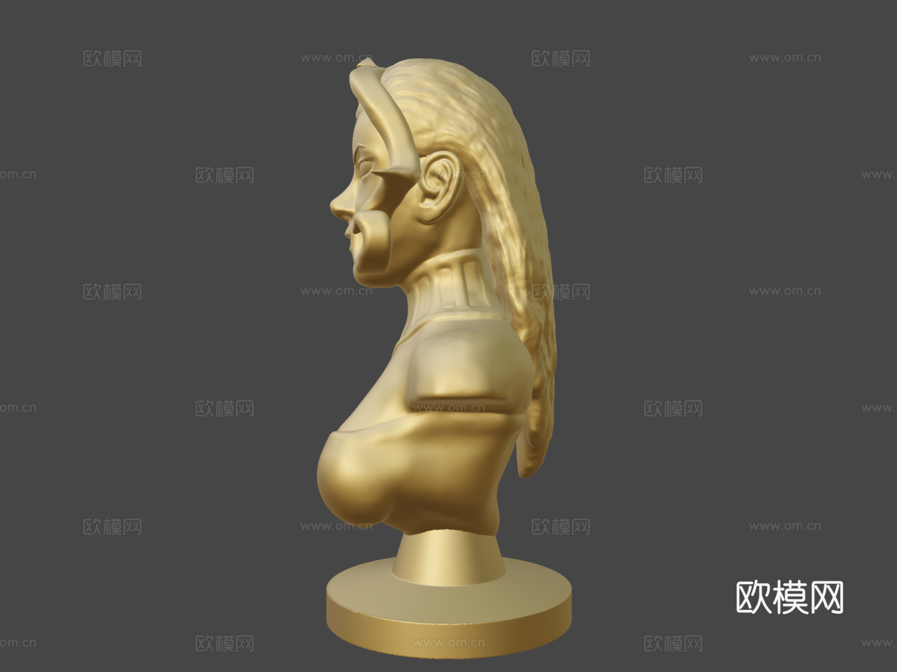 死亡威严莉莲娜-万智牌同人画3d模型