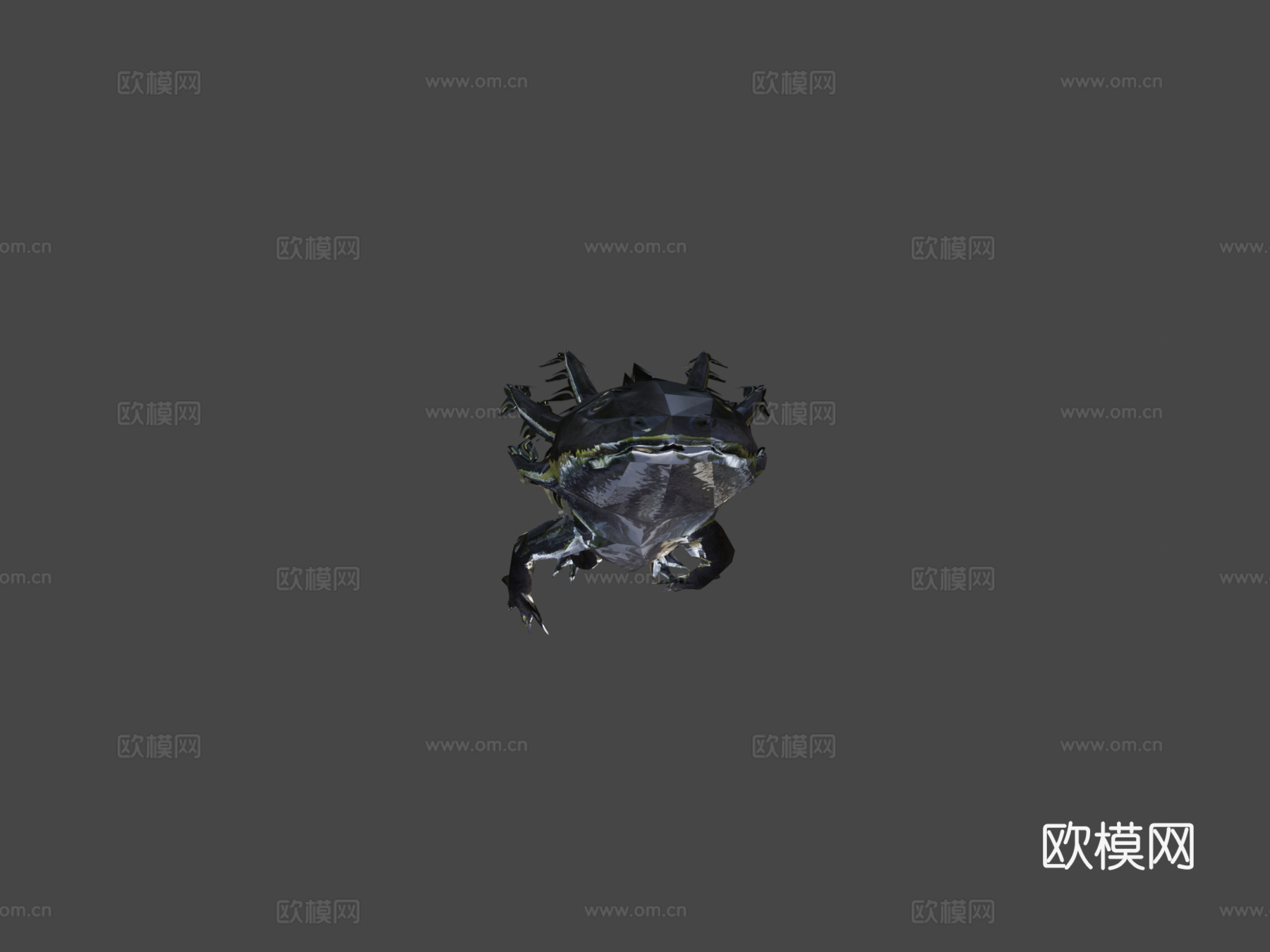 蝾螈3d模型