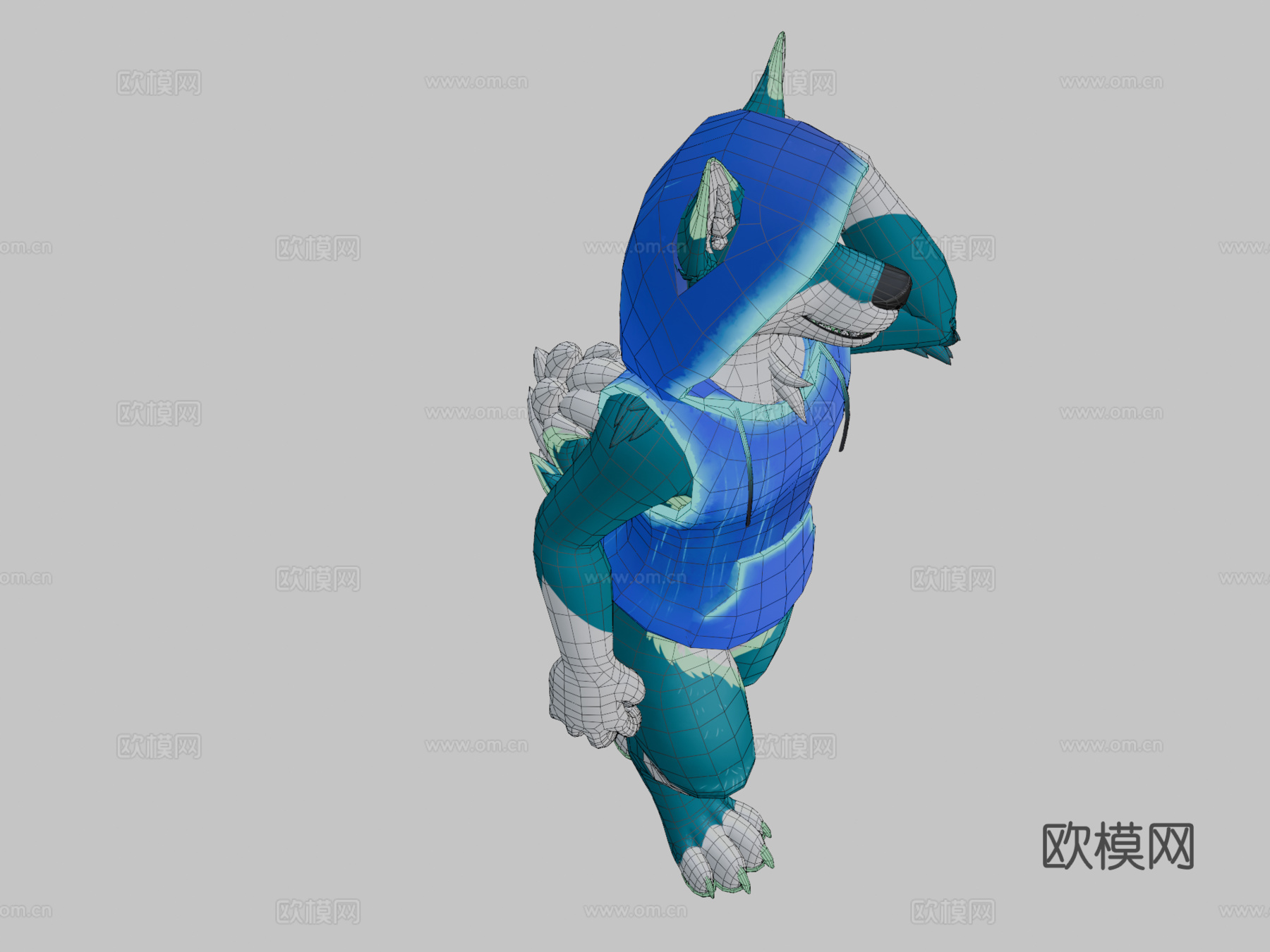 托基VRChat虚拟形象3d模型