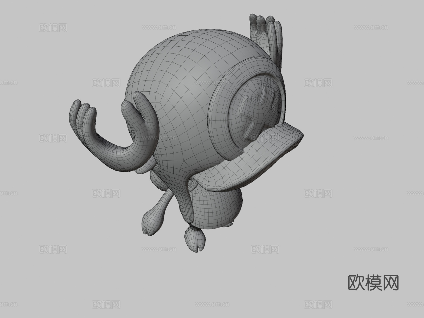 托尼托尼乔巴3d模型