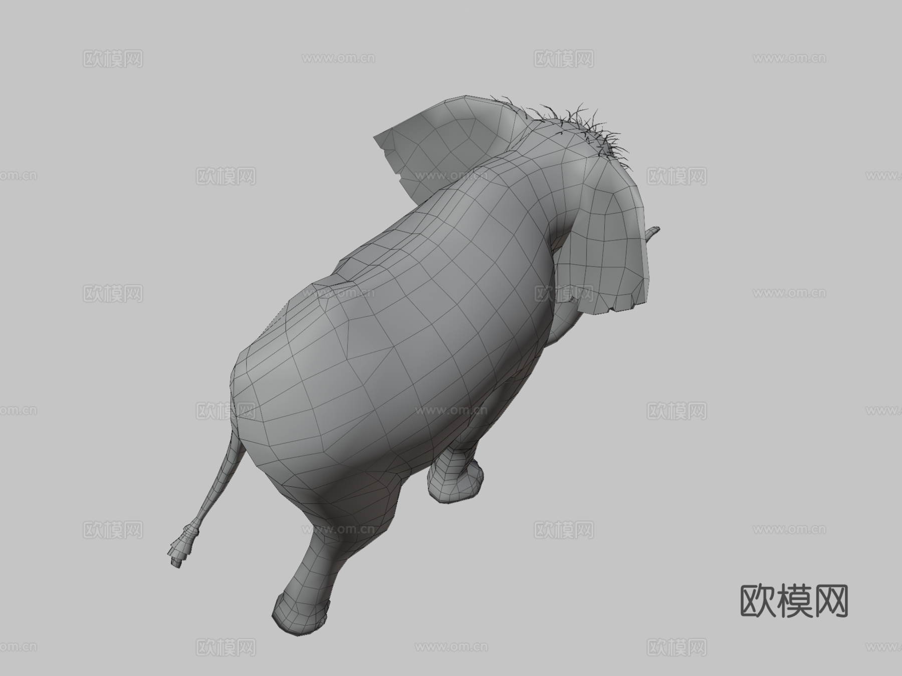 大象3d模型