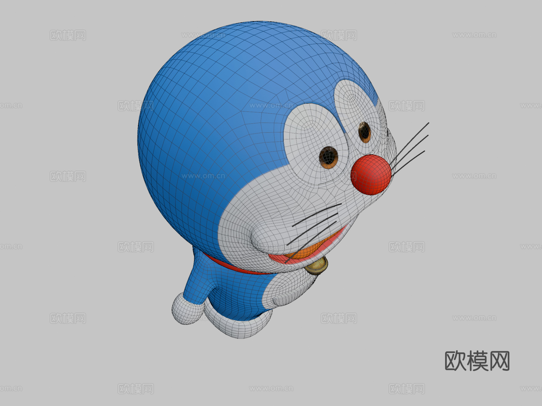 哆啦A梦3d模型