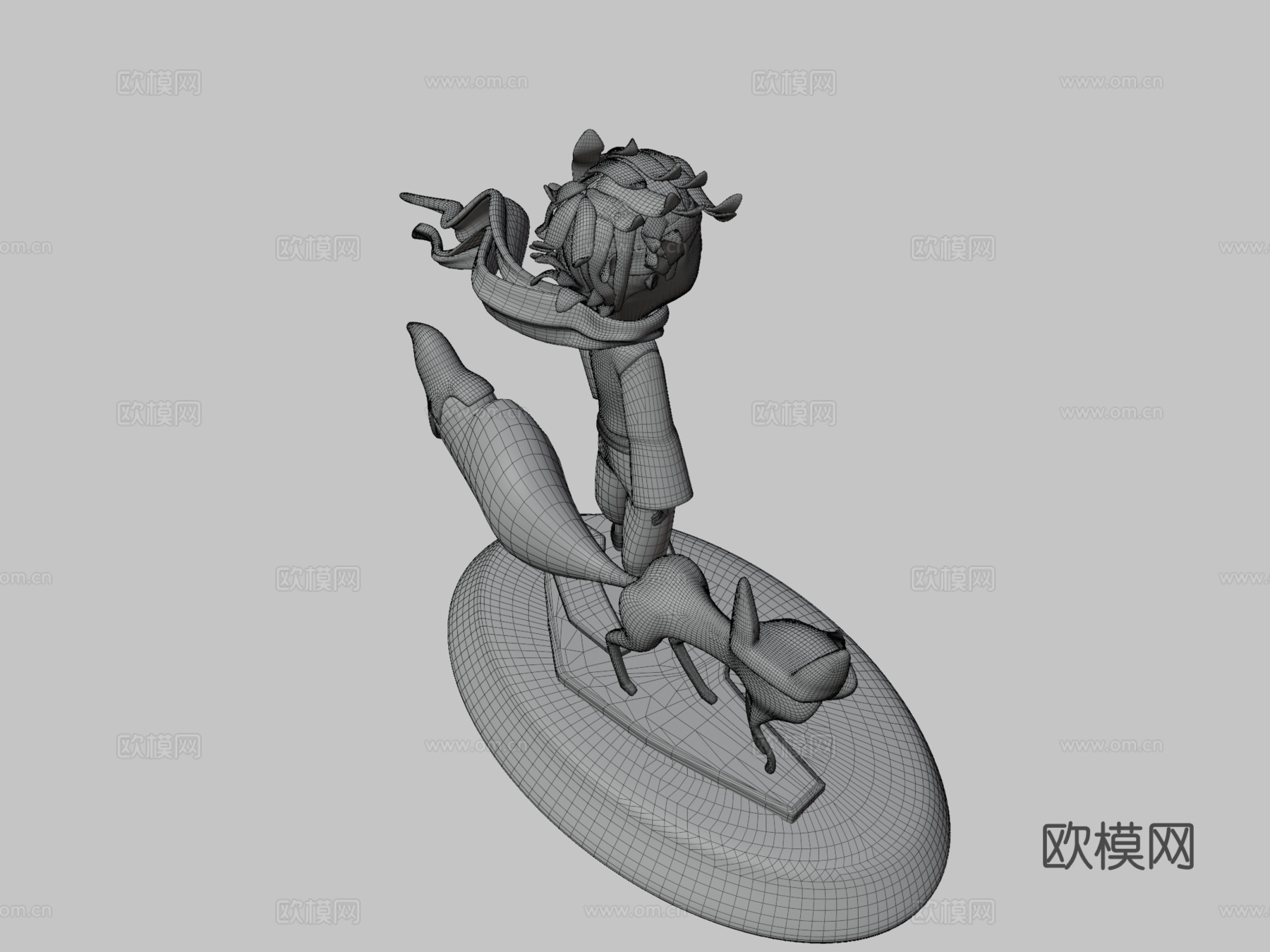 小王子3D打印3d模型