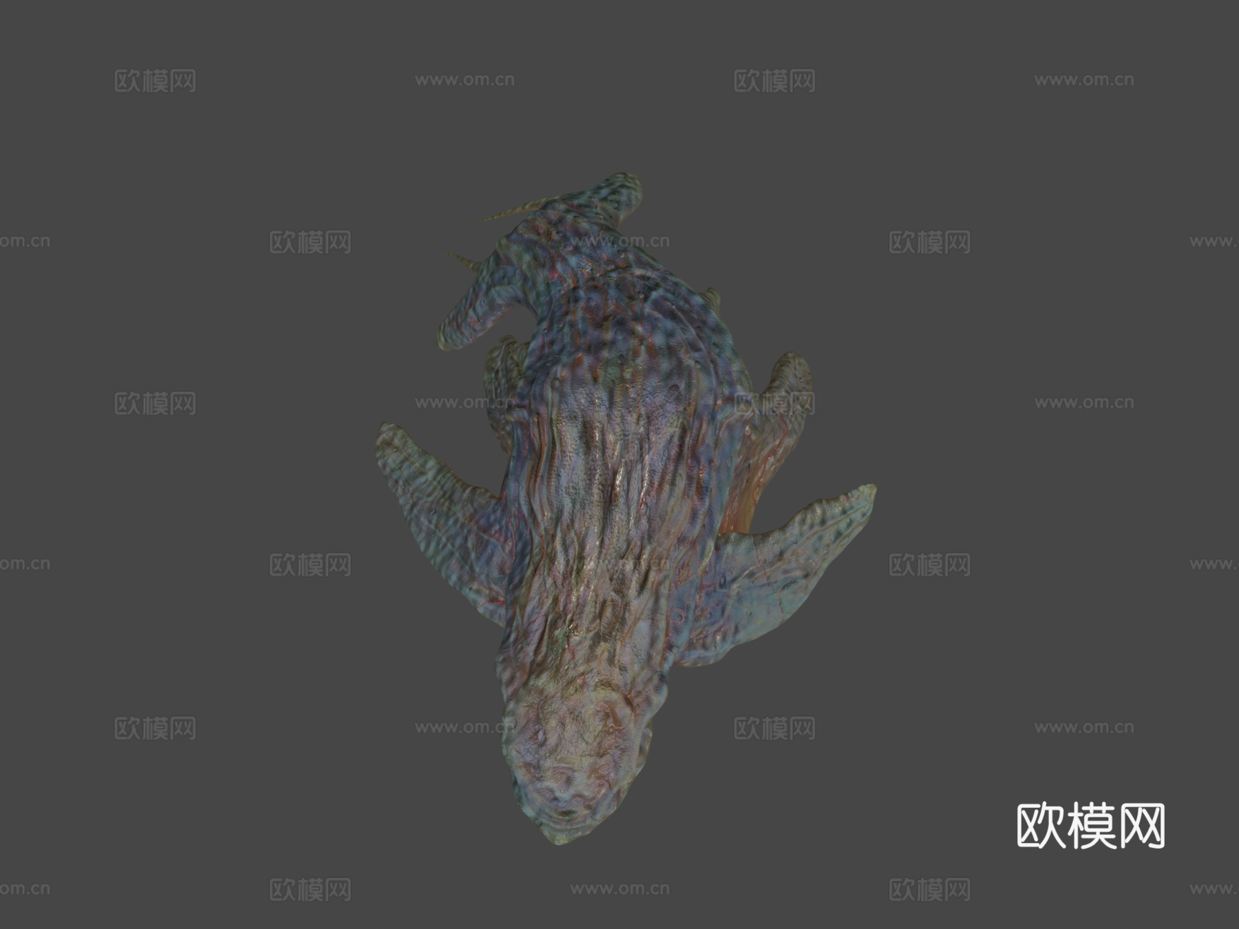 深渊尖颚3d模型