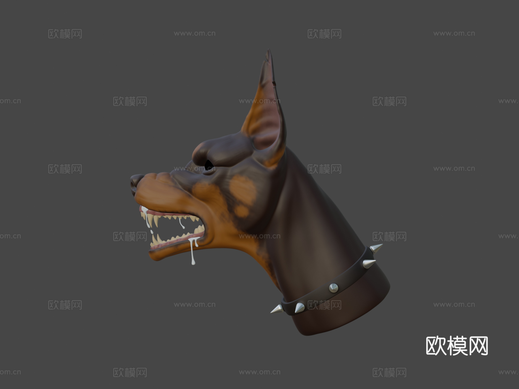 狂暴杜宾犬 - SJ第15天3d模型