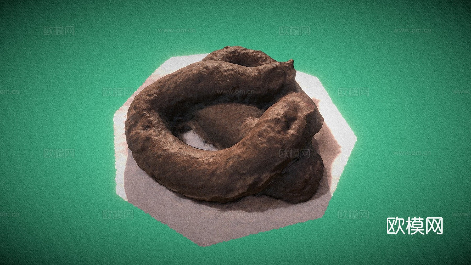 假狗屎恶作剧3d模型