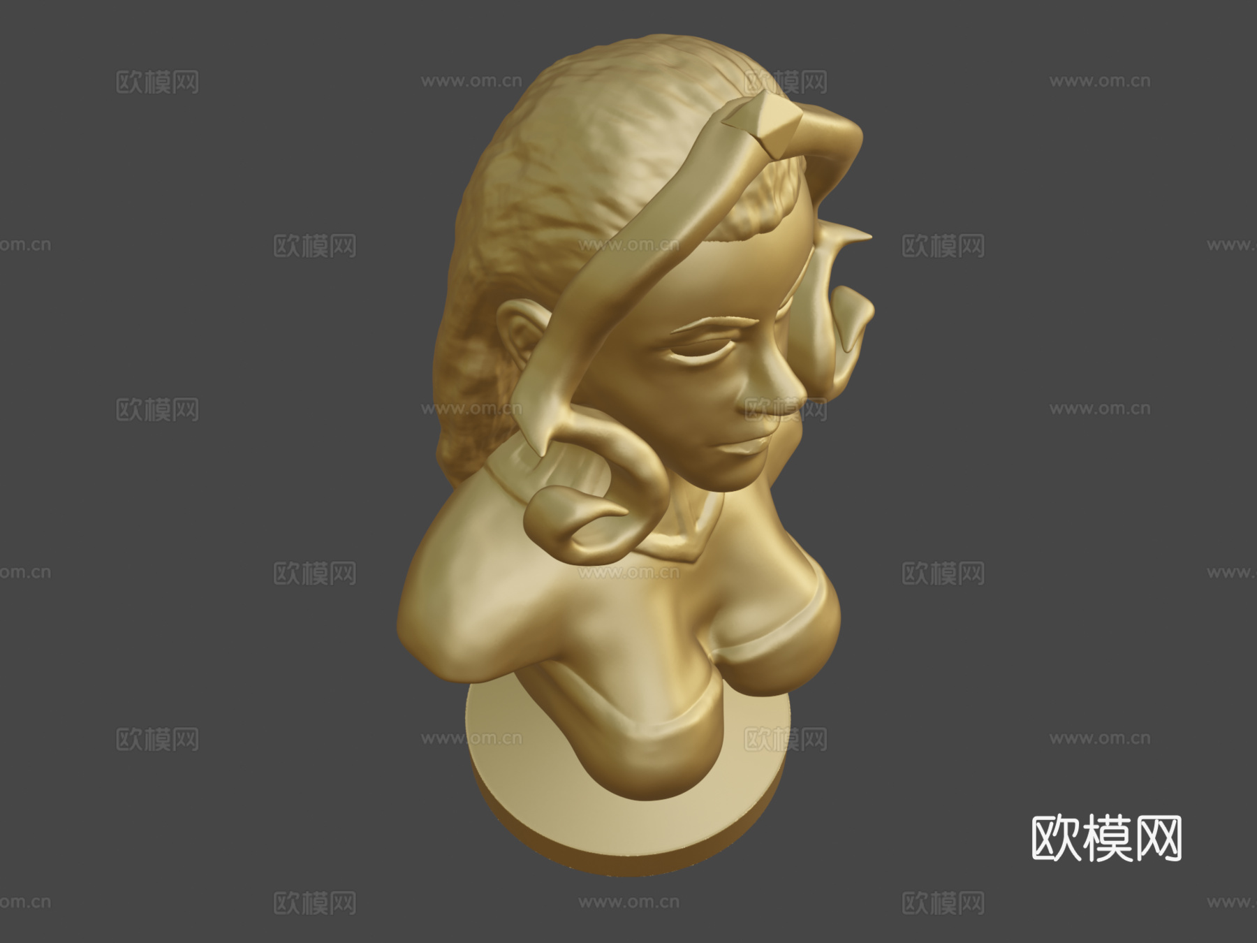 死亡威严莉莲娜-万智牌同人画3d模型