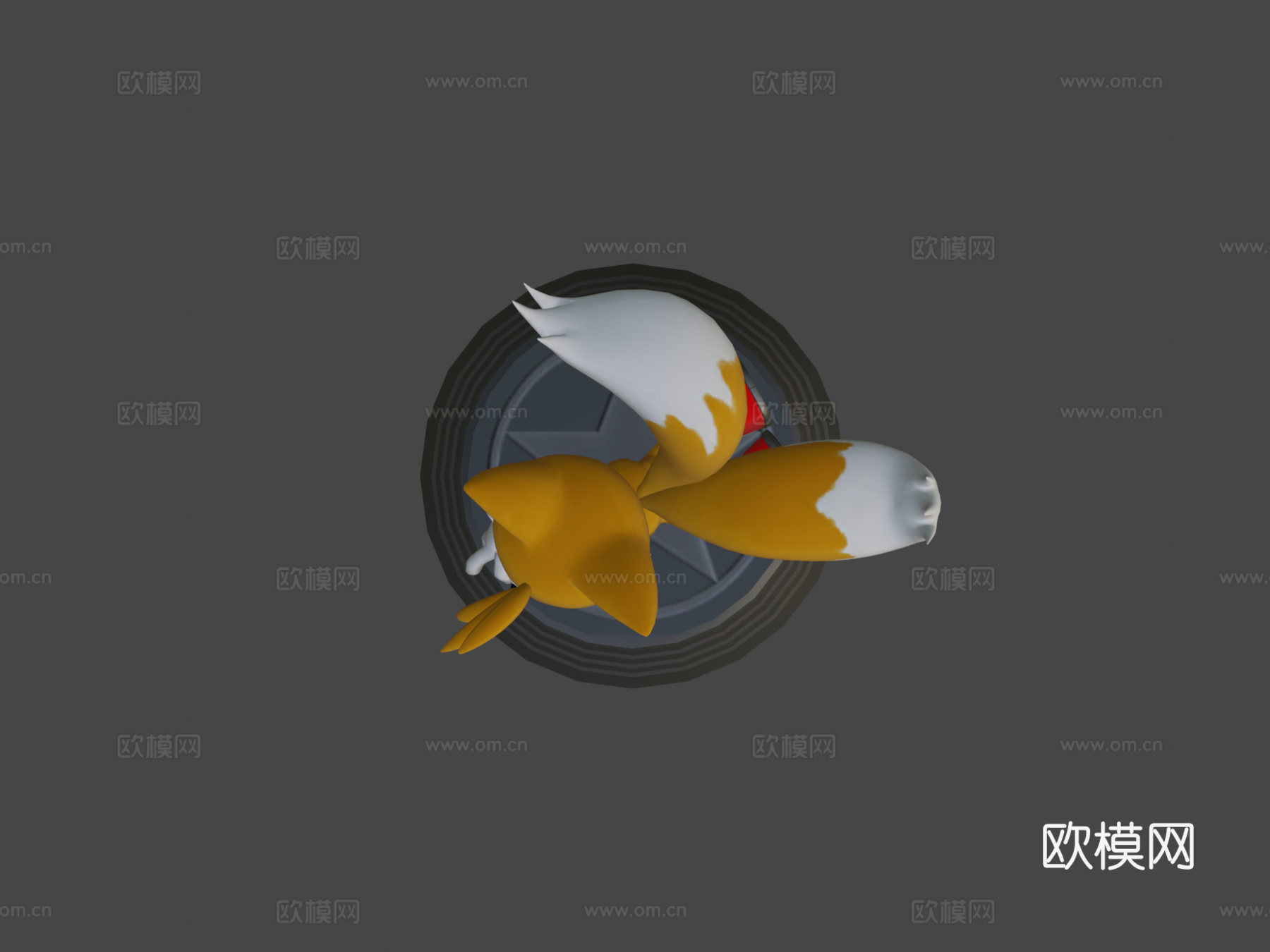索尼克世代-现代塔尔斯雕像3d模型