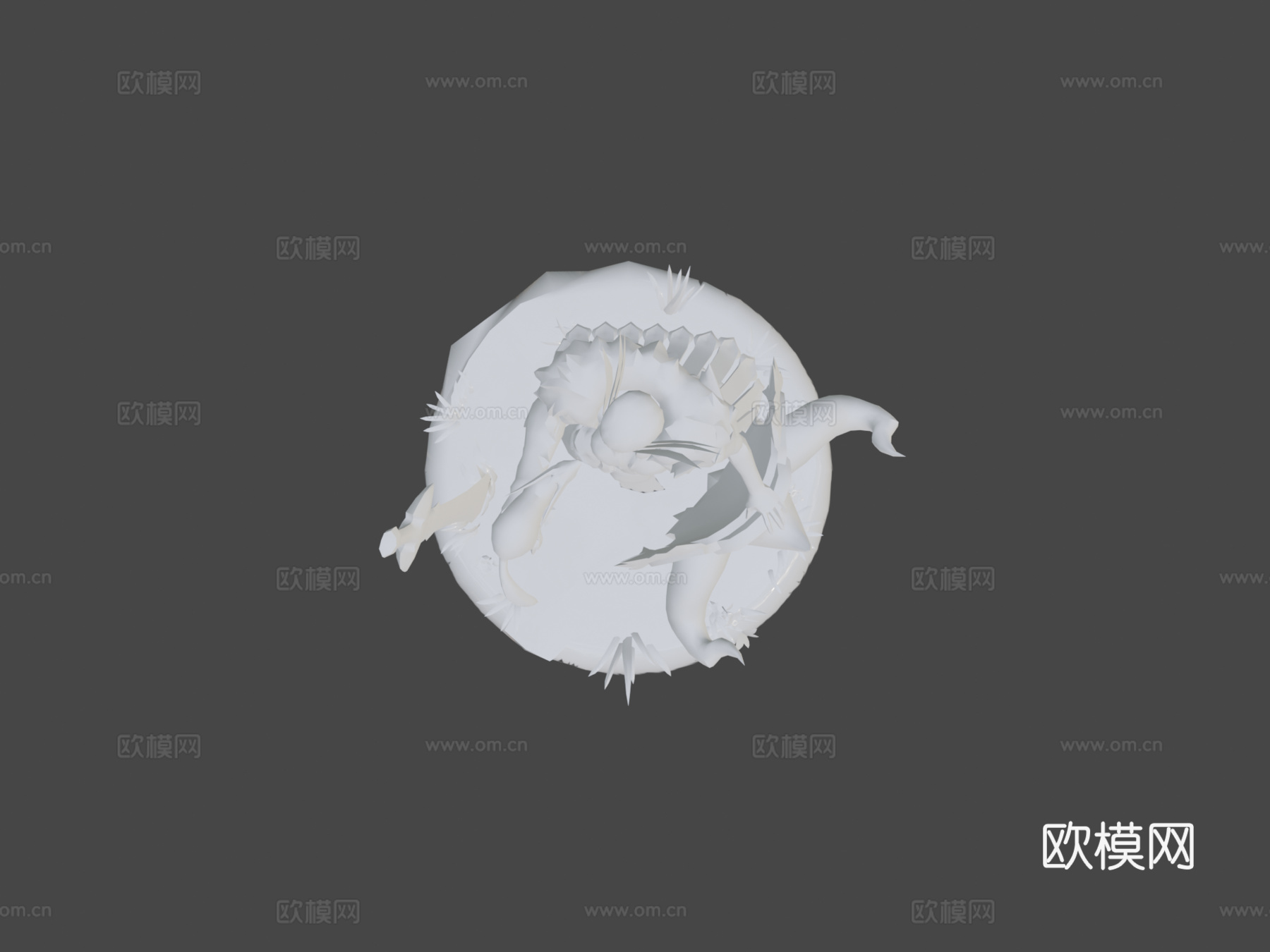 Riot比赛-野兽猎手蕾欧娜-迈克尔·塔沃特3d模型