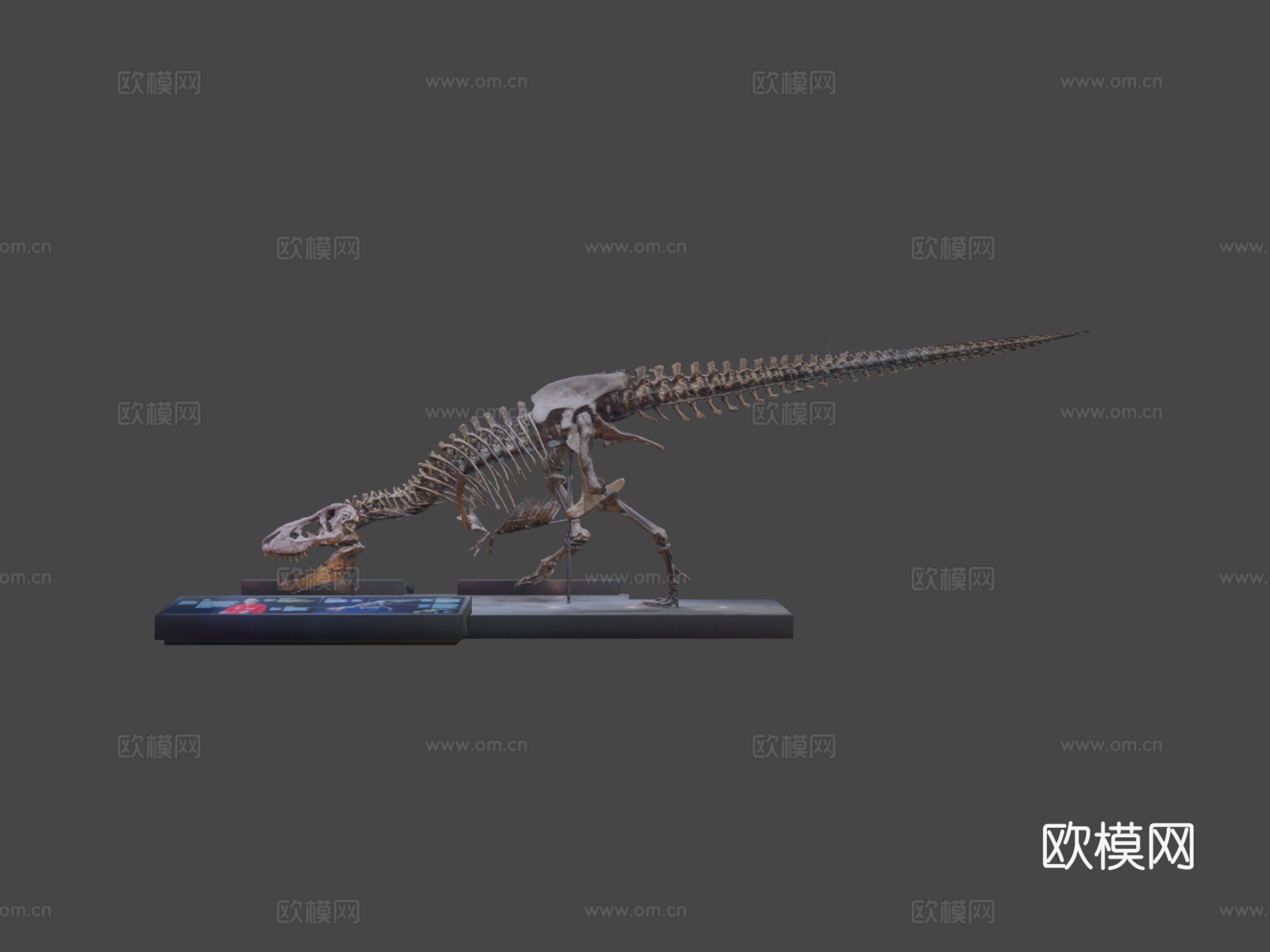 暴龙特里克3d模型