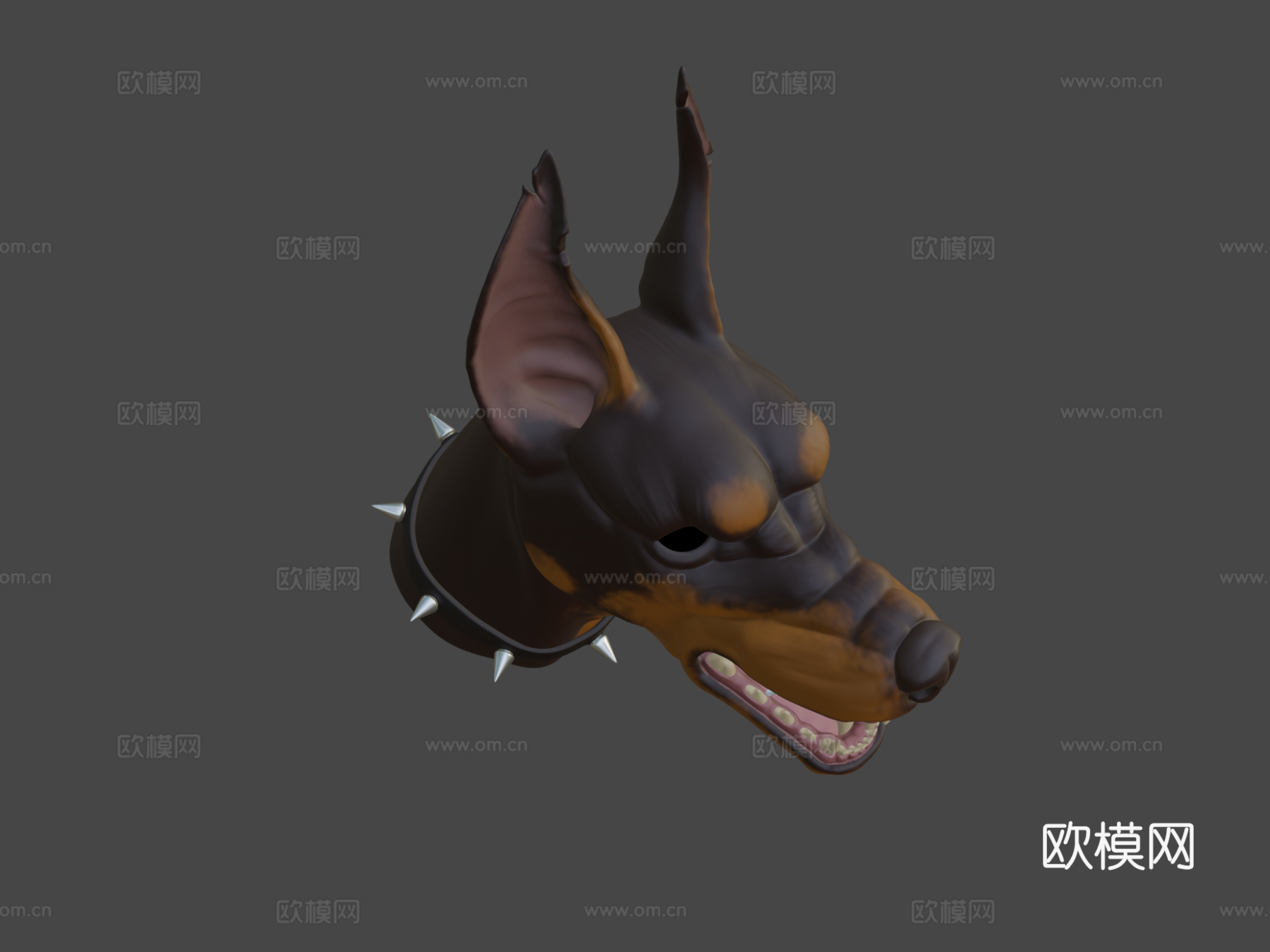 狂暴杜宾犬 - SJ第15天3d模型