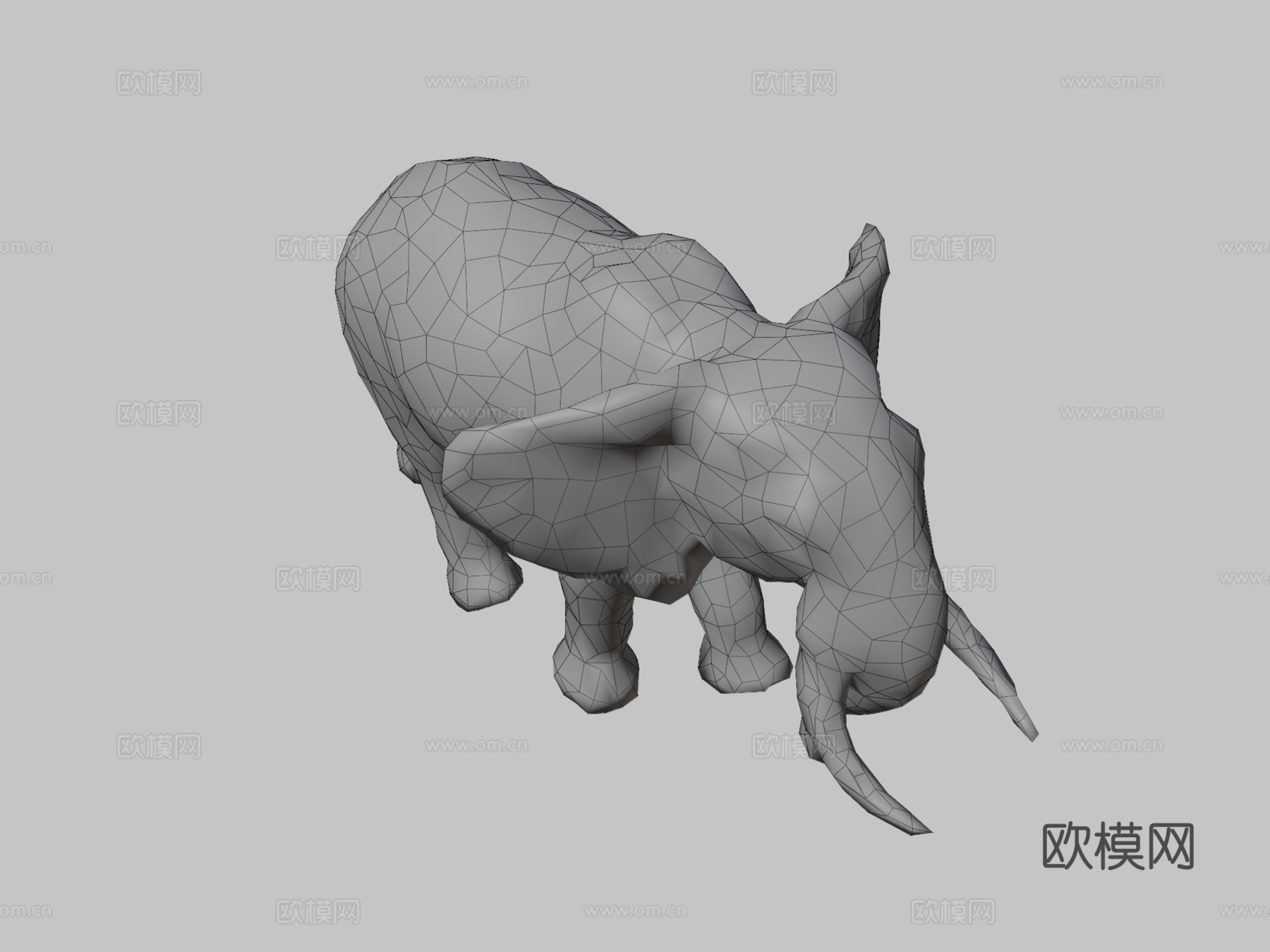 大象3d模型