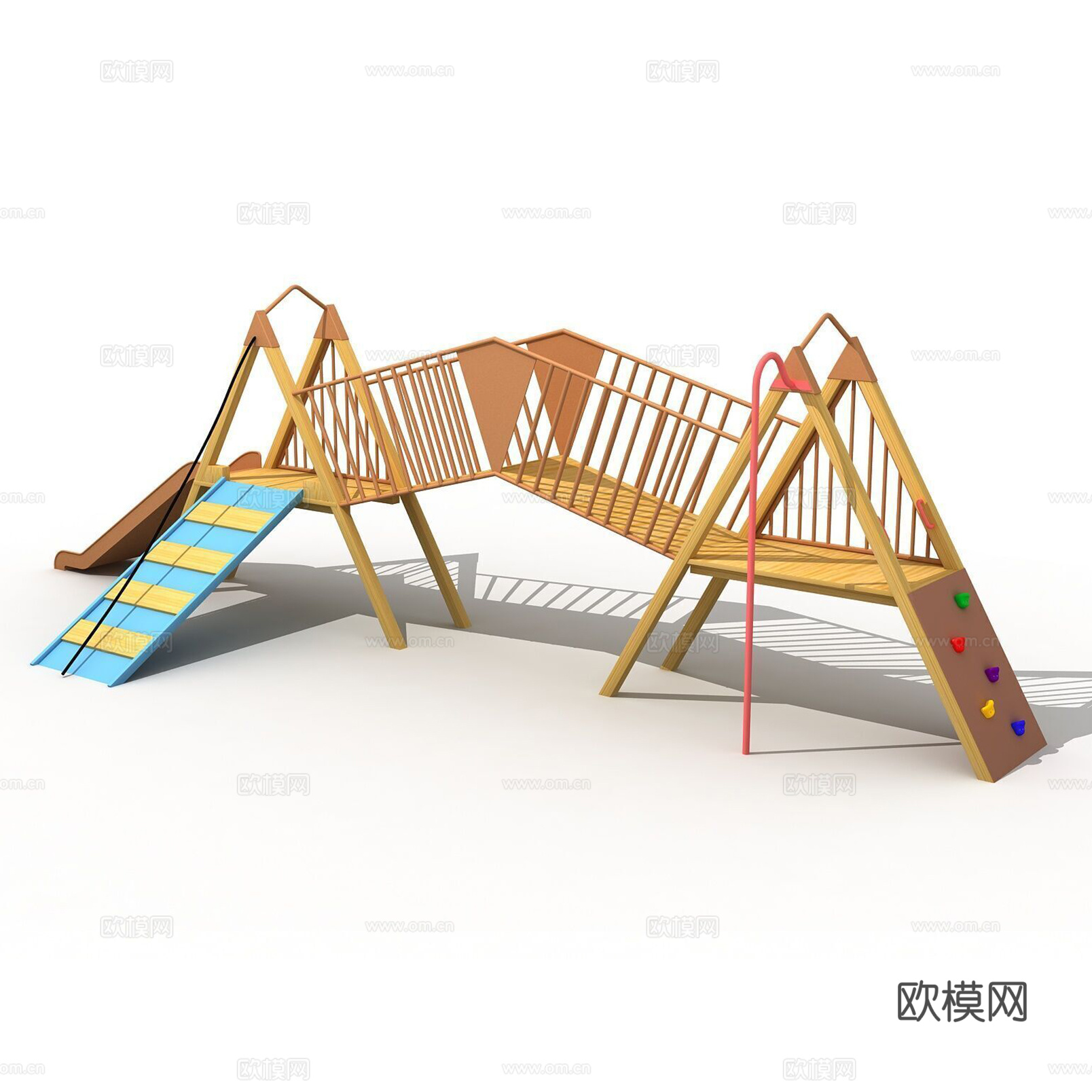 儿童游乐设备3d模型