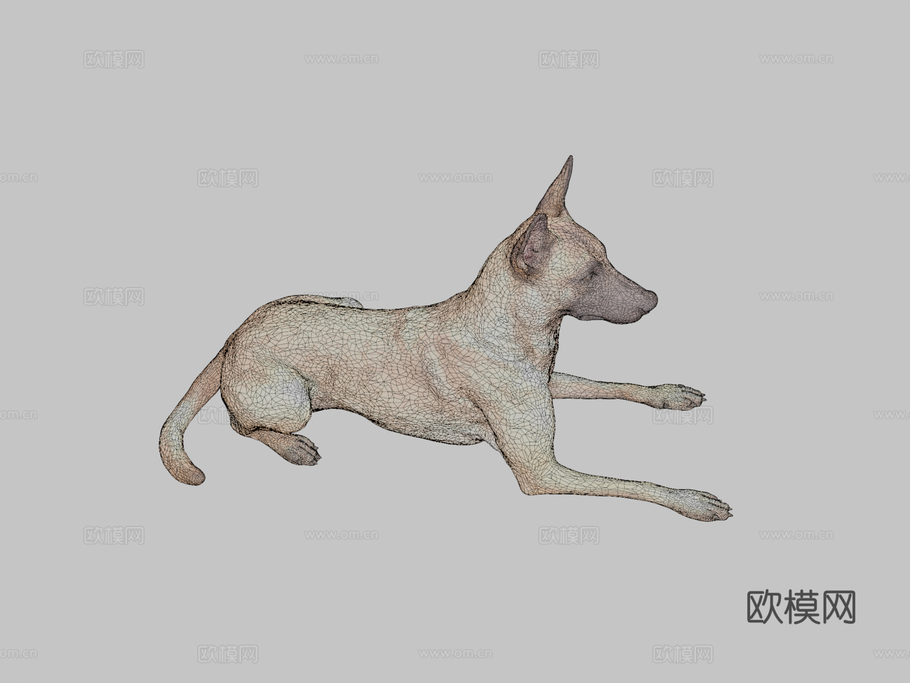 D模型K-9犬3d模型