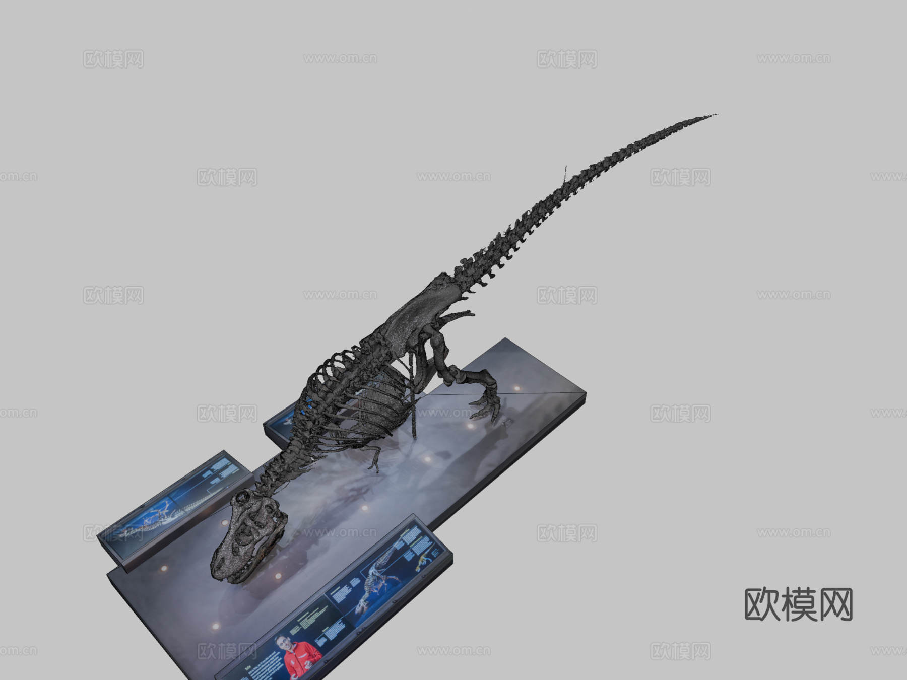 暴龙特里克3d模型