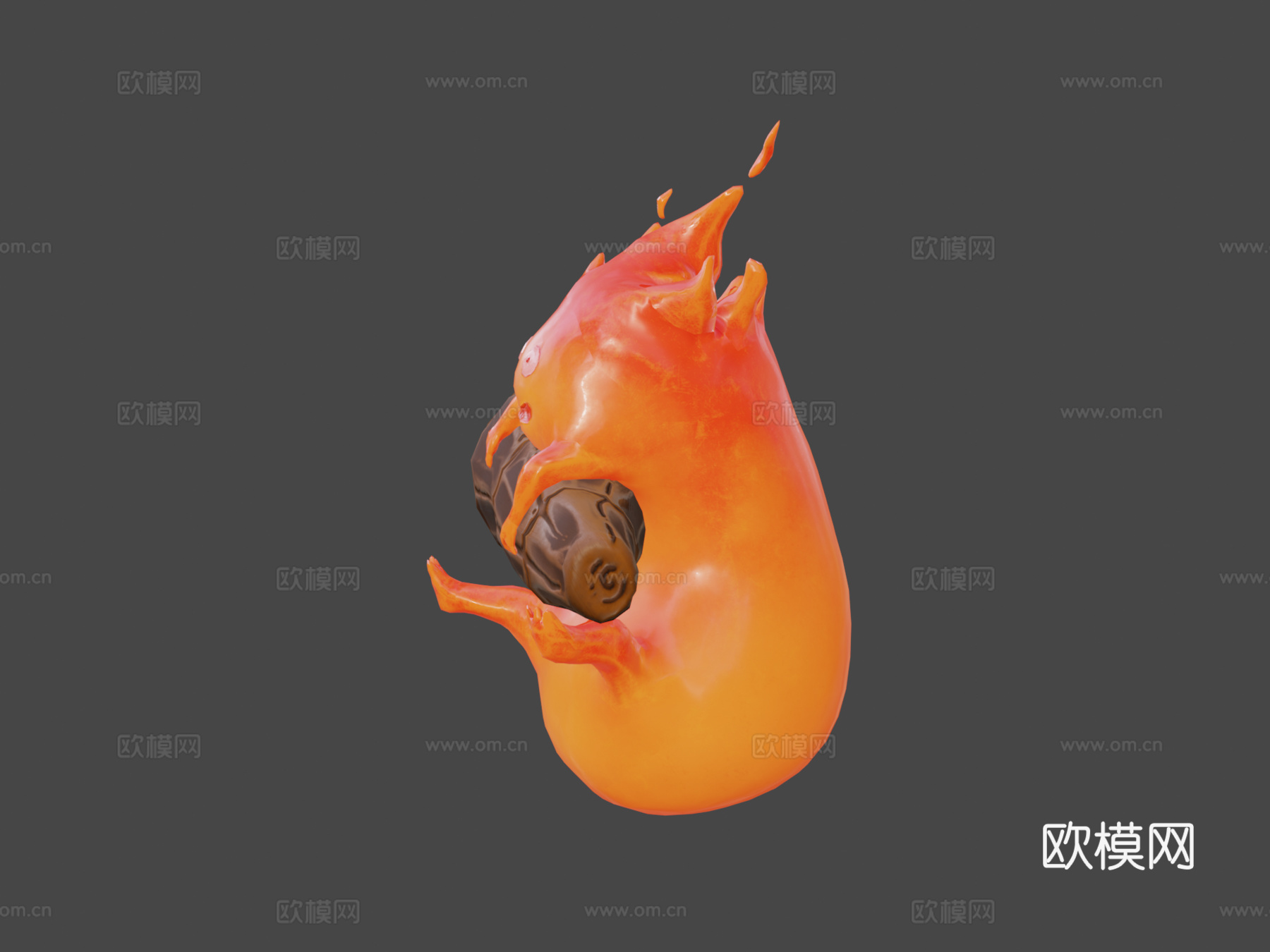 卡西法-吉卜力工作室3d模型