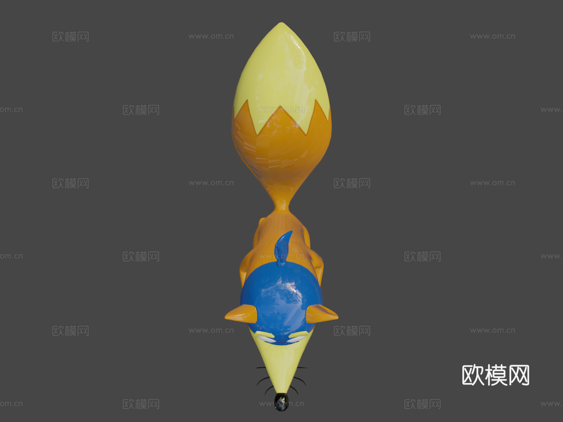 狐狸斯威珀3d模型