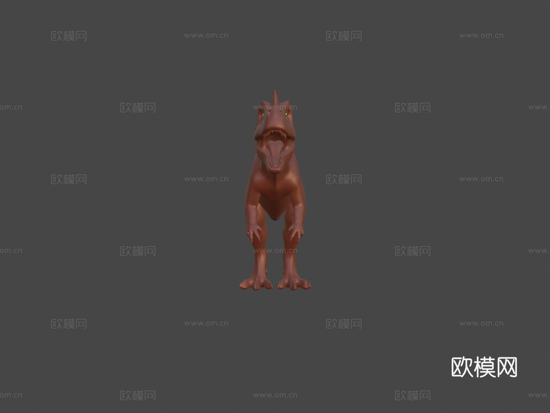 侏罗纪公园3-角鼻龙3d模型