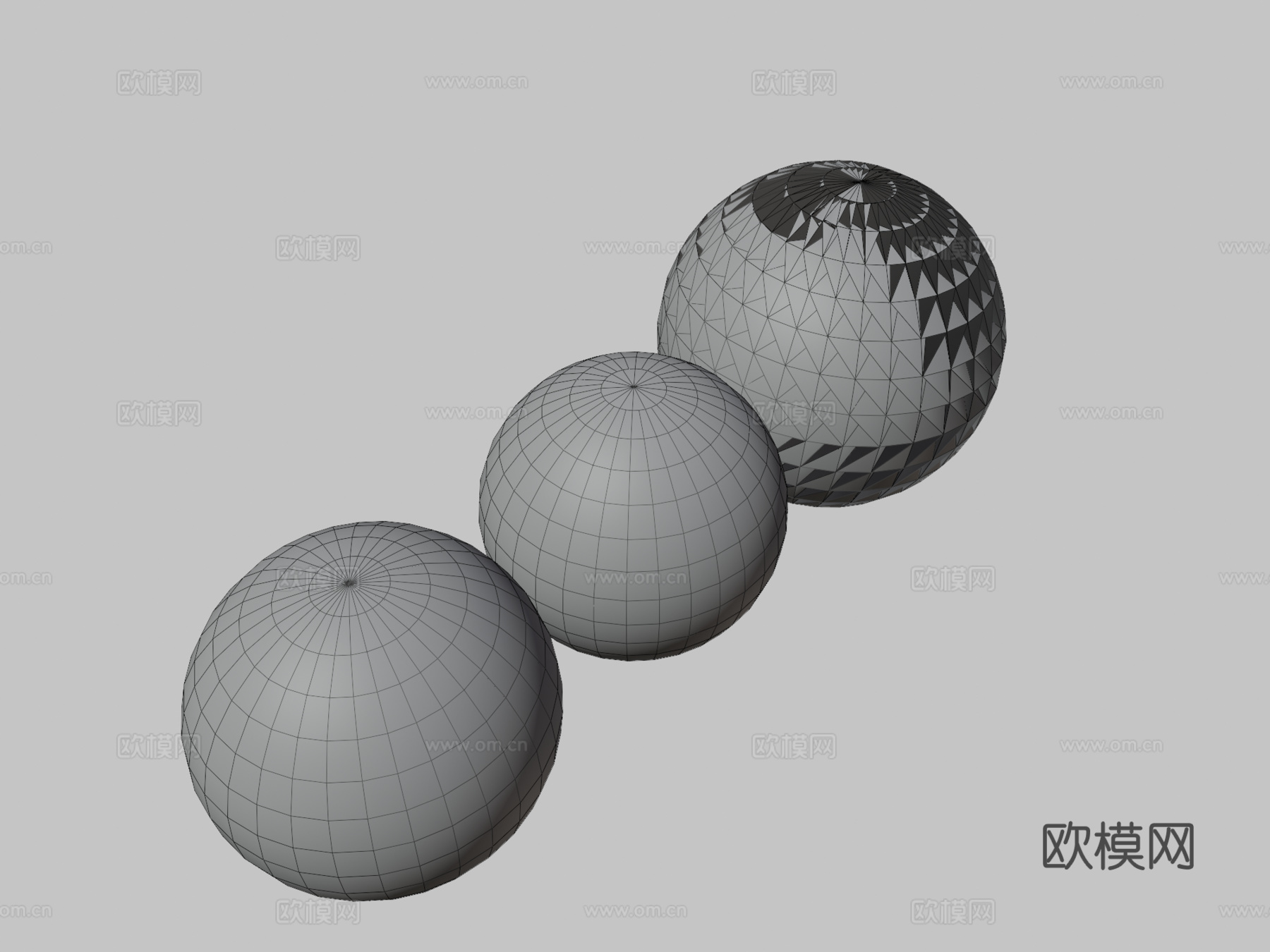 毛发测试3d模型
