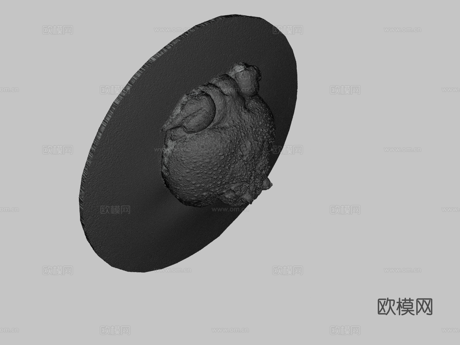模型10-角蛙3d模型